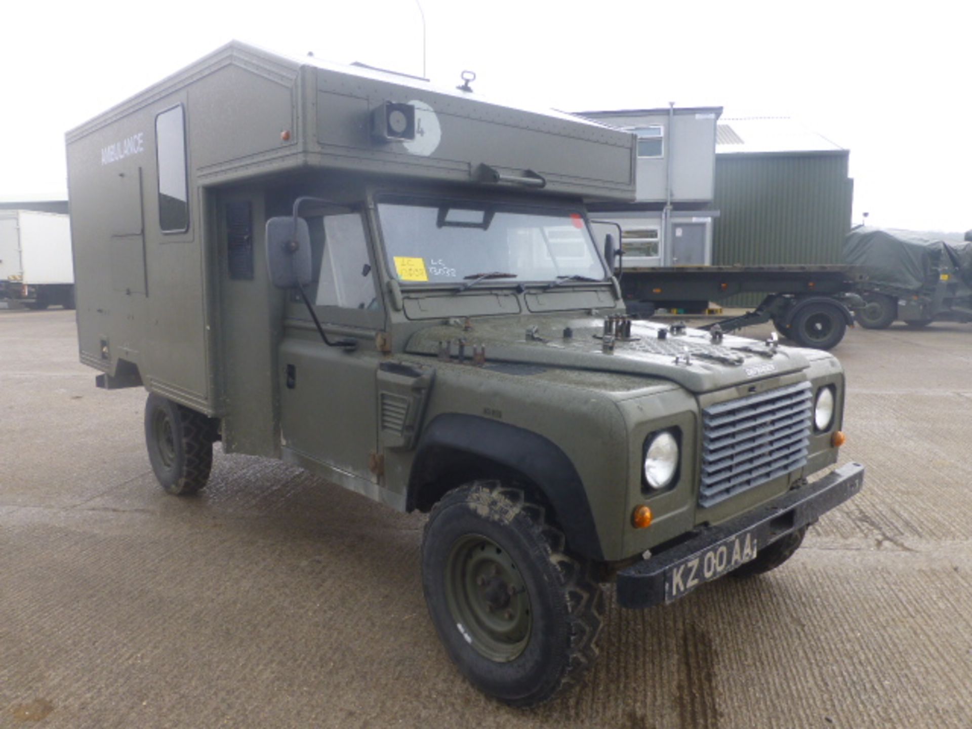 Land Rover Wolf 130 ambulance