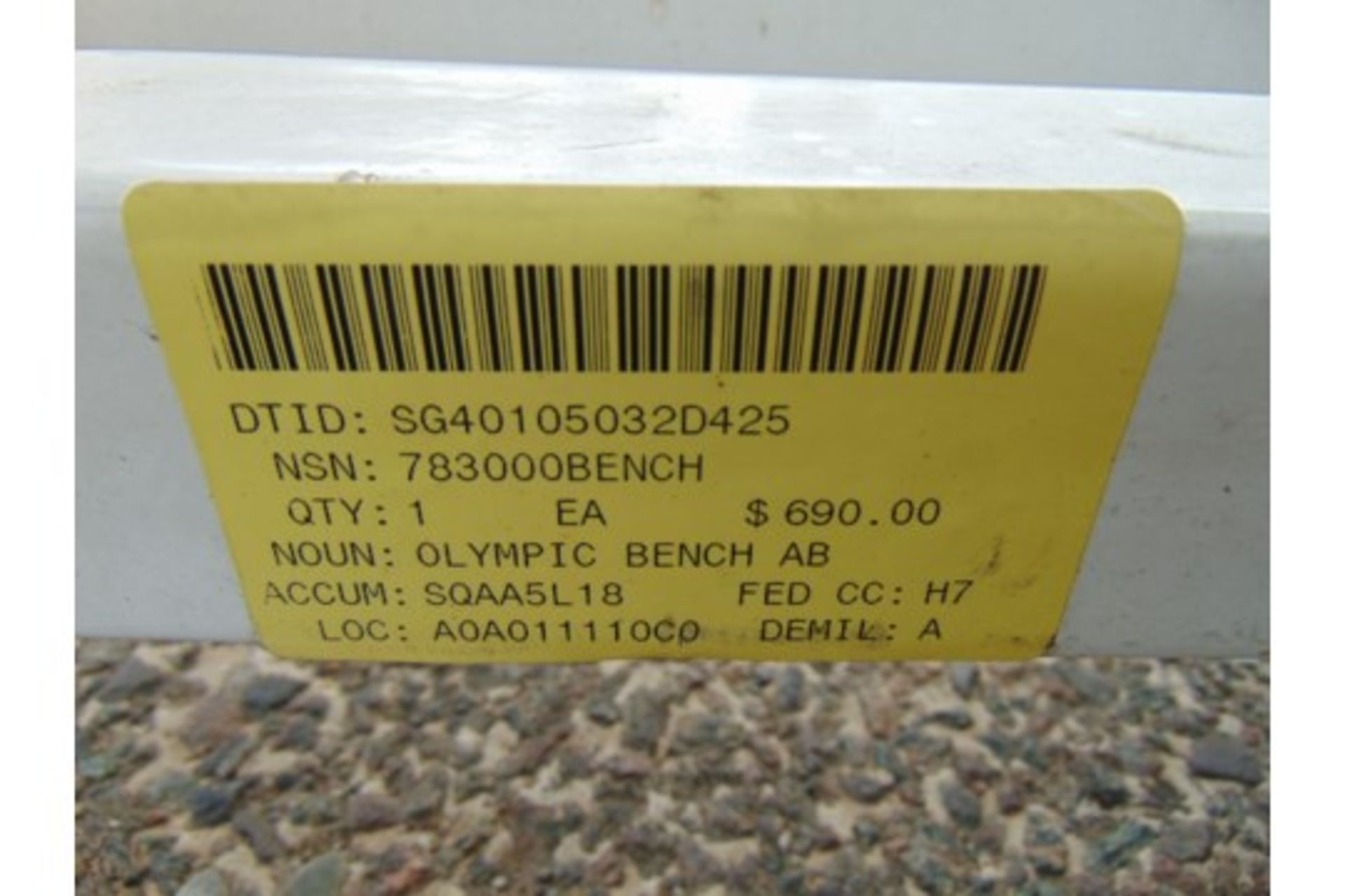 Body Sport Olympic Adjustable Ab Bench - Image 7 of 7