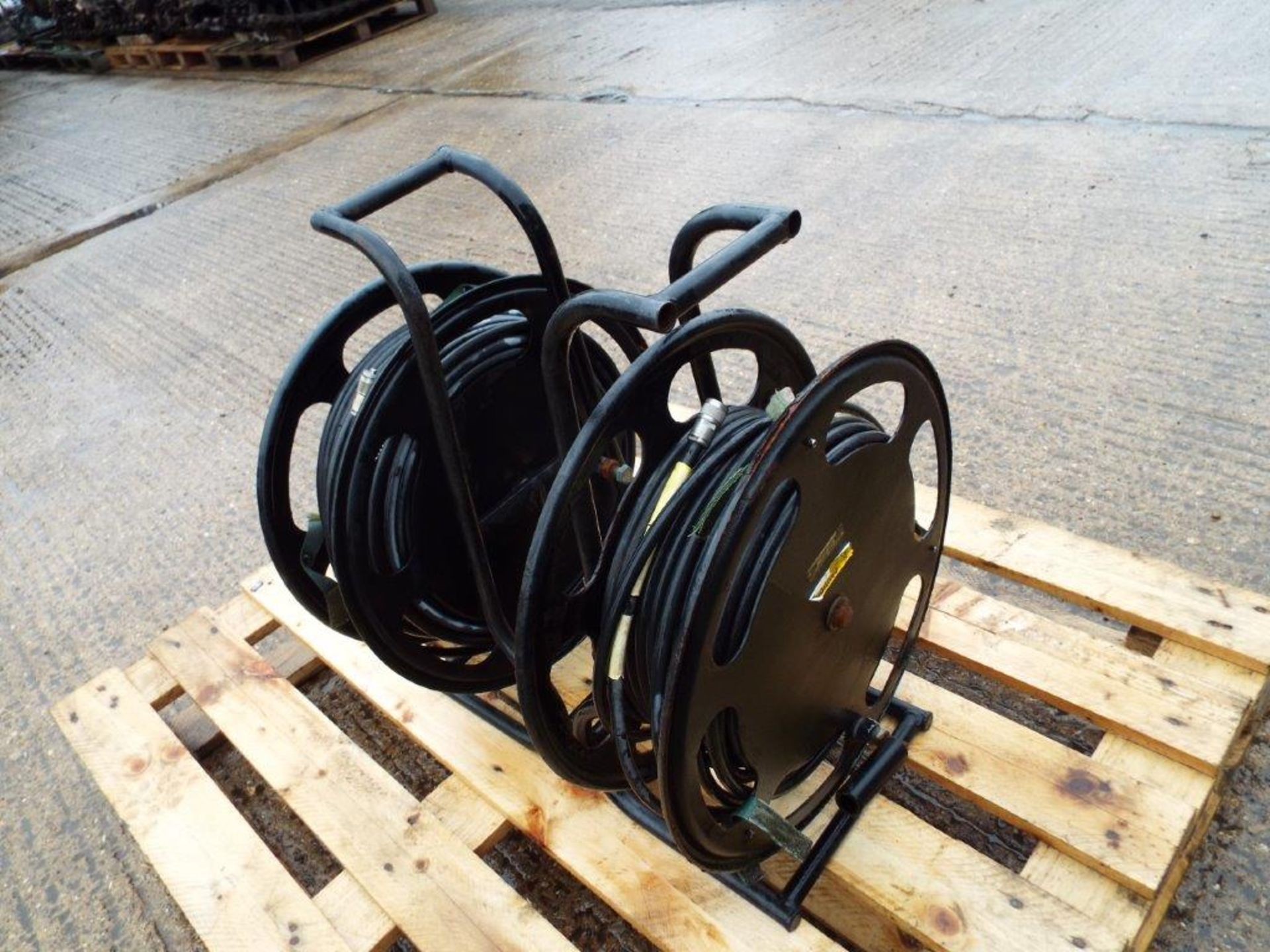 2 x Heavy Duty Cable Drums - Image 2 of 6