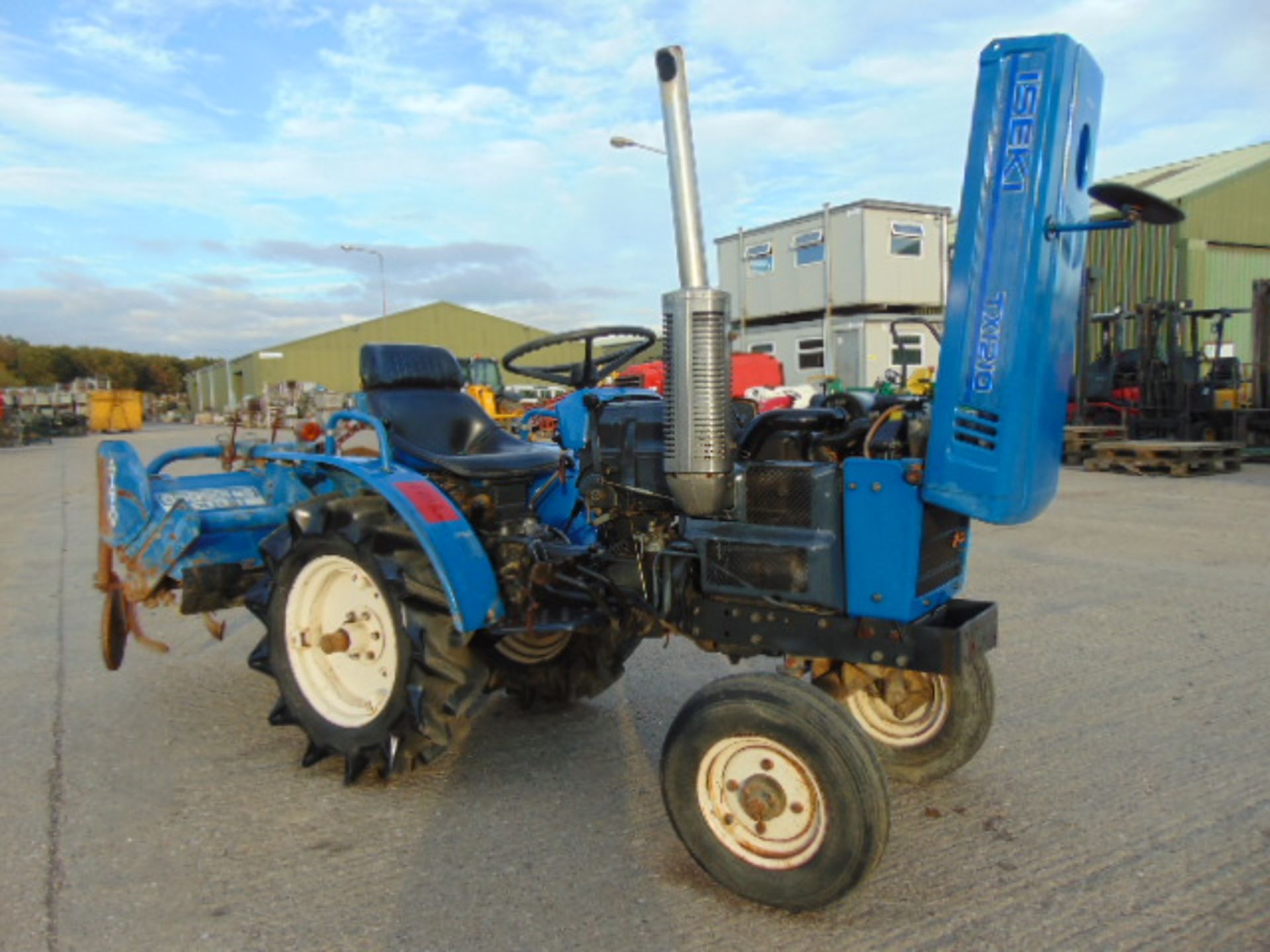 Iseki TX1210 2WD Compact Tractor c/w Rotovator - Bild 14 aus 17