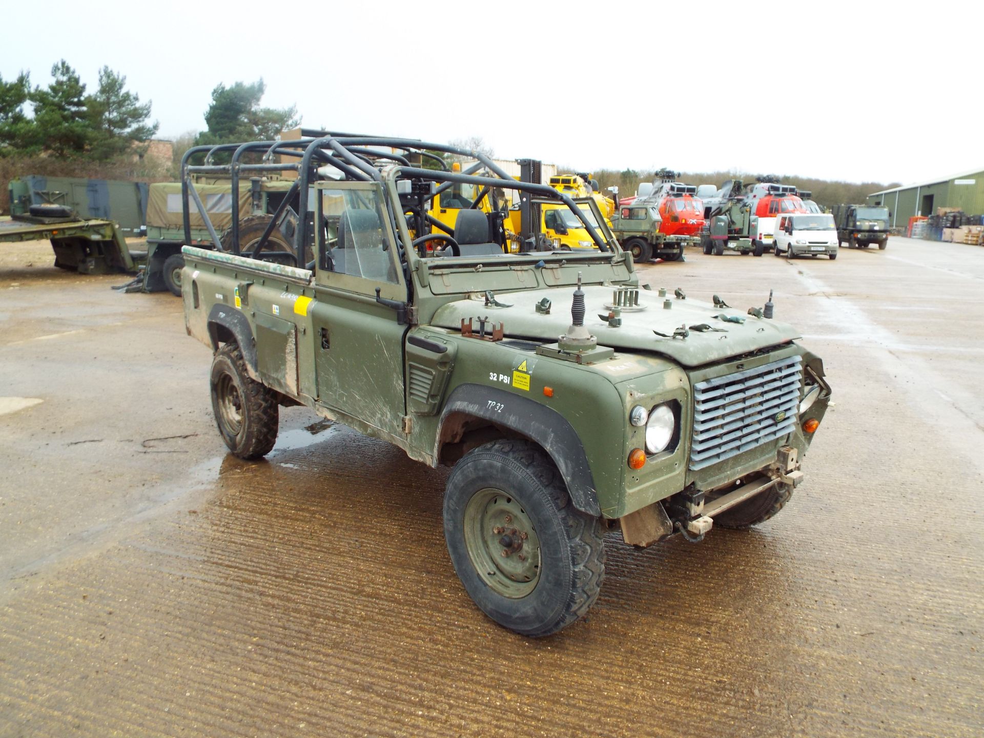 Military Specification Land Rover Wolf 110 Hard Top