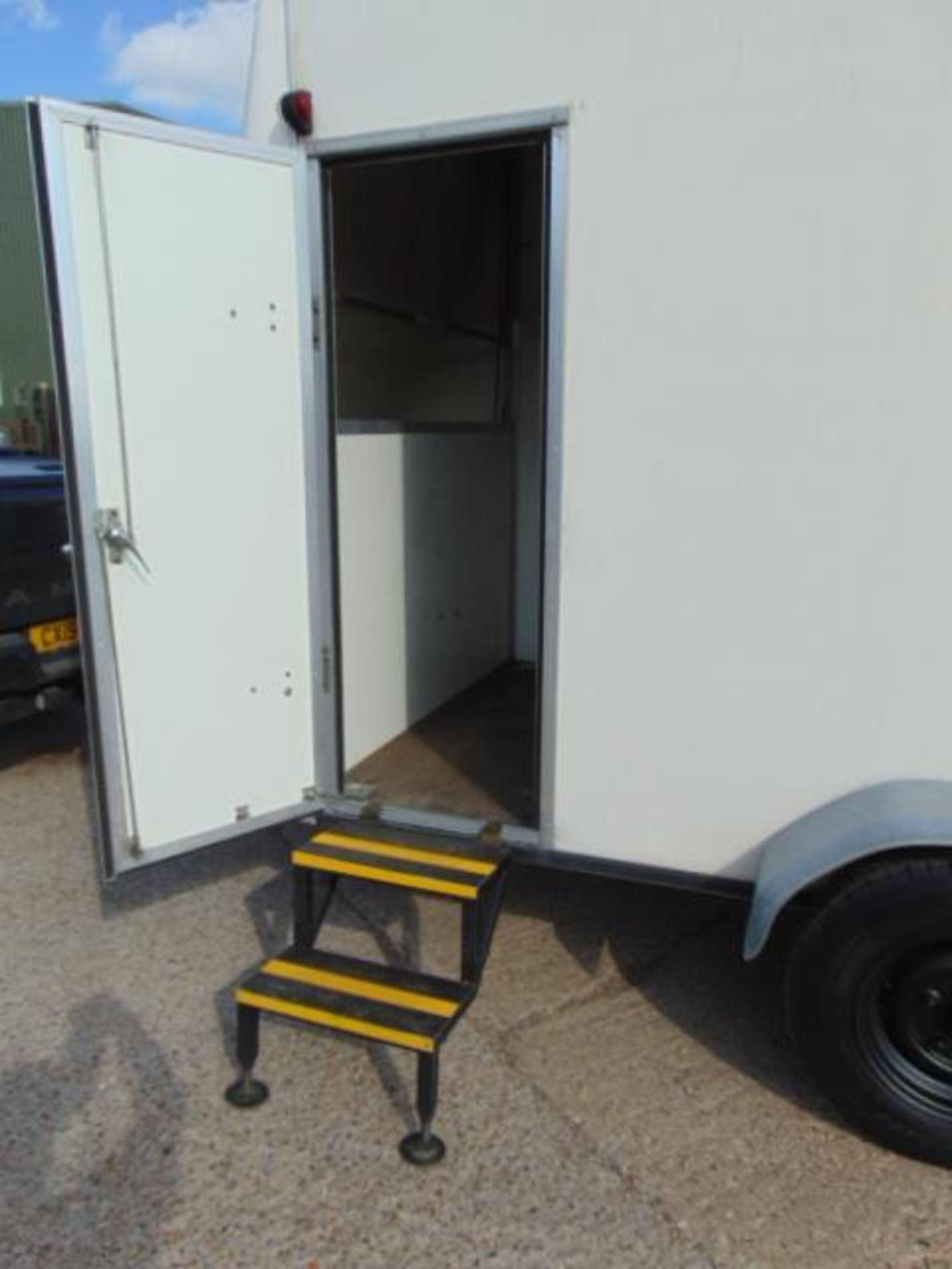 Twin Axle Tow A Van 580H Box Trailer c/w Dropdown Tailgate / Loading Ramp and Solar Panels - Image 11 of 25