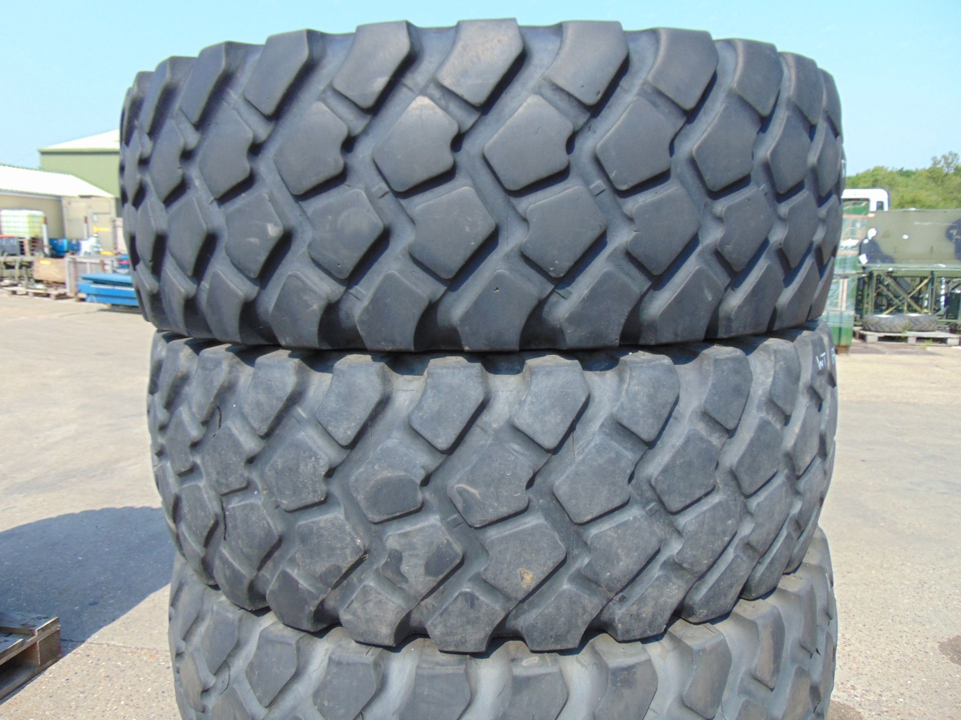 4 x Michelin XZL 16.00 R20 Tyres - Image 2 of 6