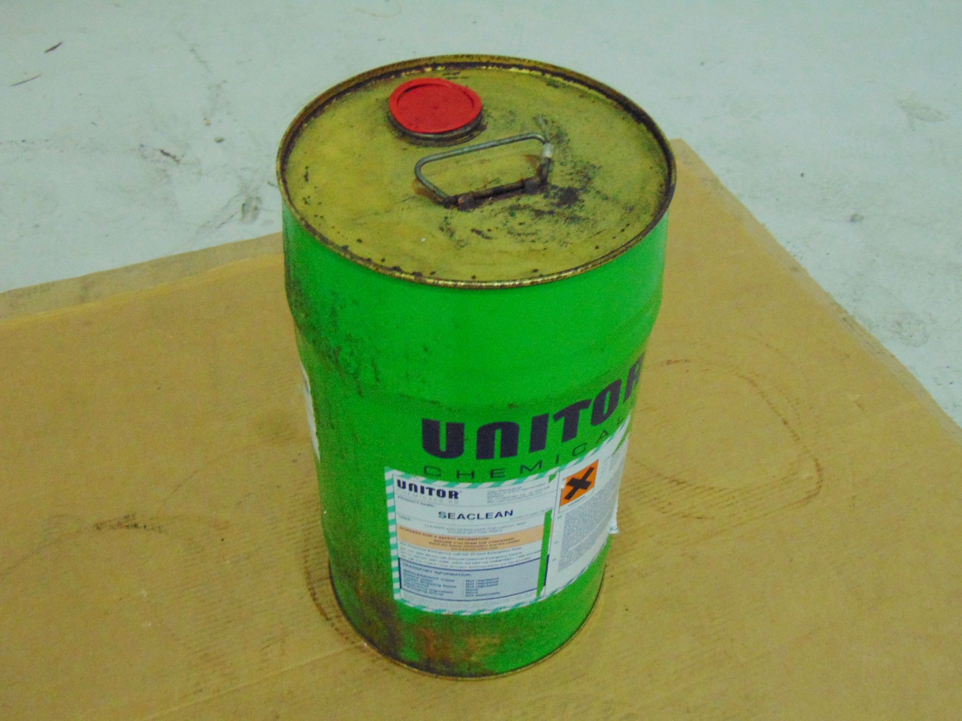 1 x Unissued 25L Drum of Unitor Chemicals Seaclean Degreaser - Image 4 of 4