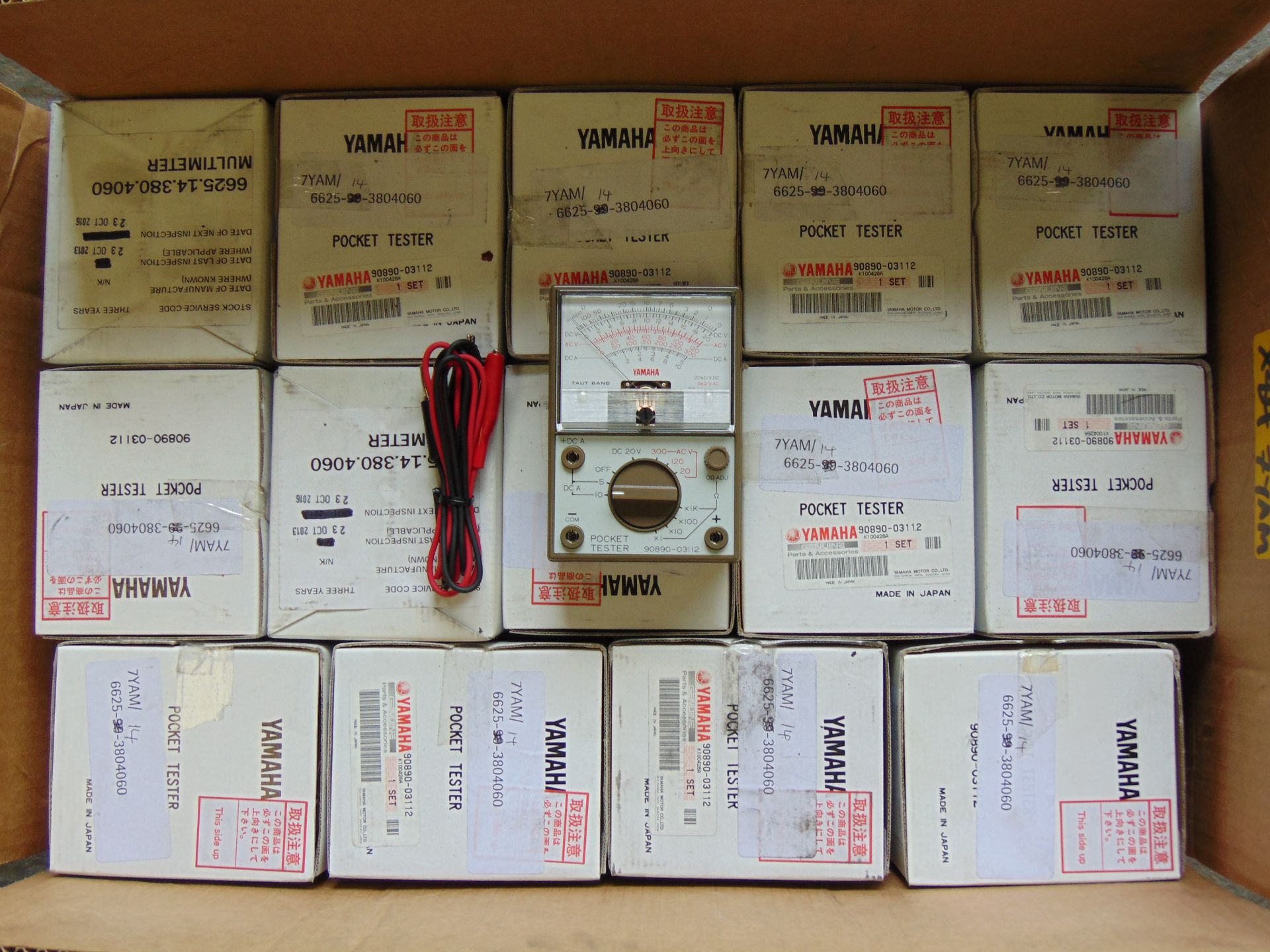 14 x Yamaha Pocket Testers/Mulitimeters P/no 90890-03112