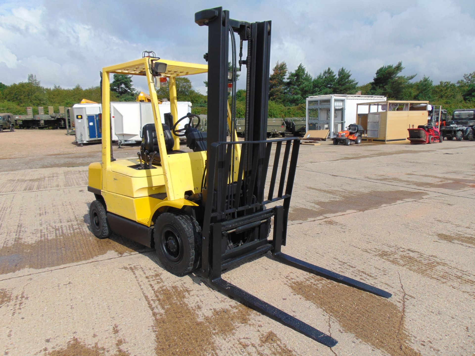 Hyster H2.50XM Counter Balance Diesel Forklift C/W Side Shift