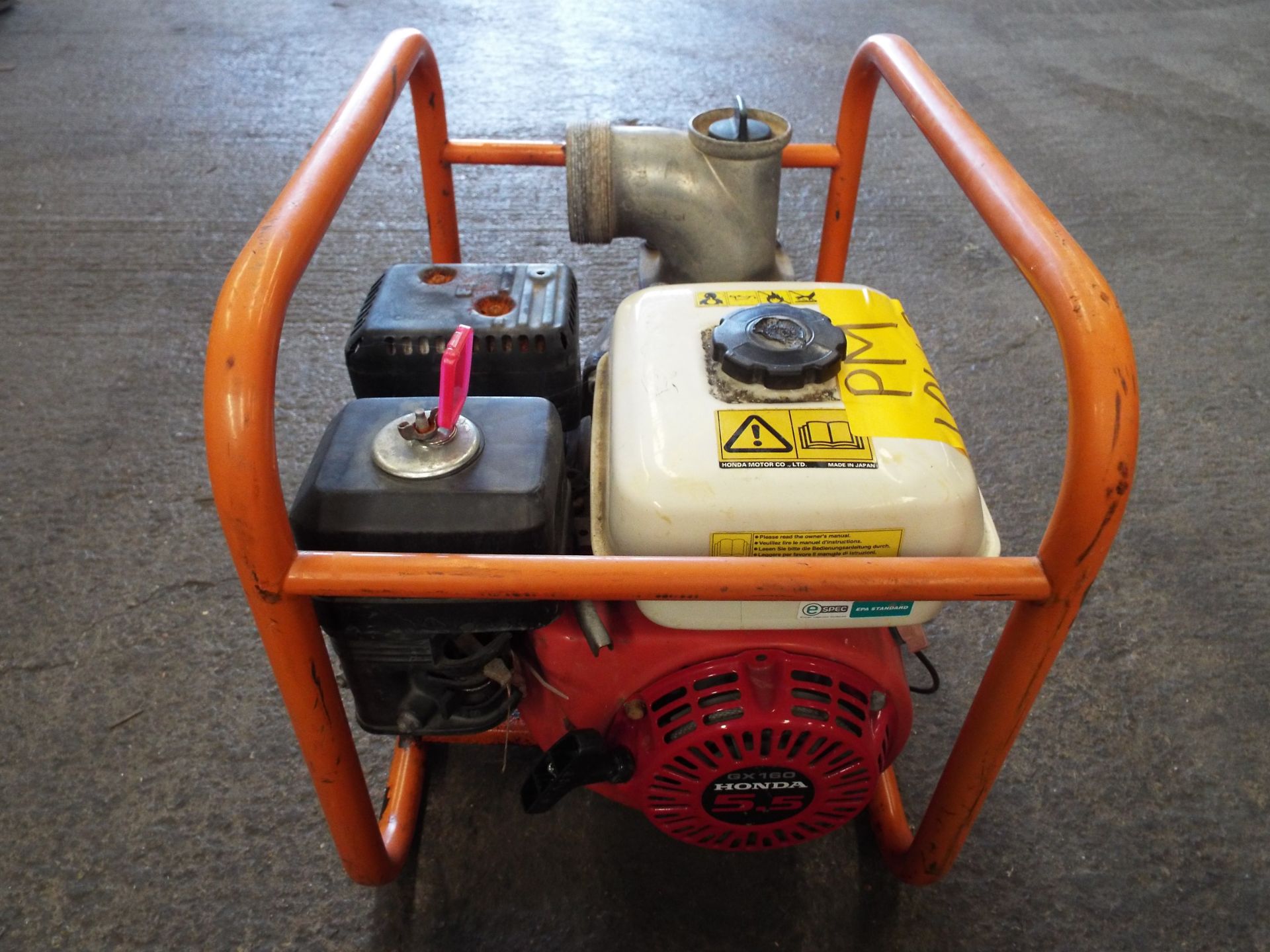 SEH-80X Honda Powered Koshin Water Pump - Image 5 of 9