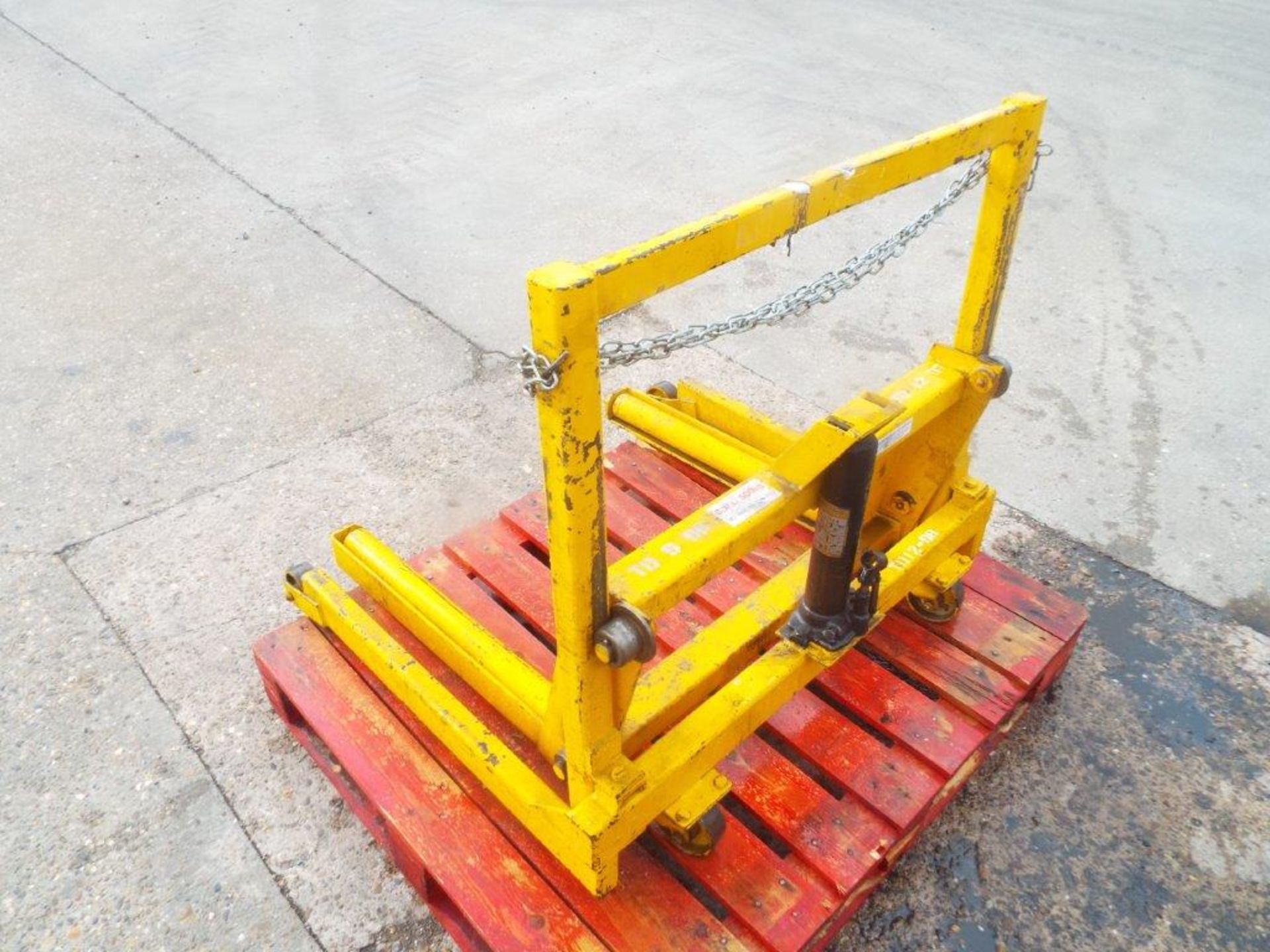 Gilson Engineering 500Kg Tyre Moving Trolley - Image 4 of 8