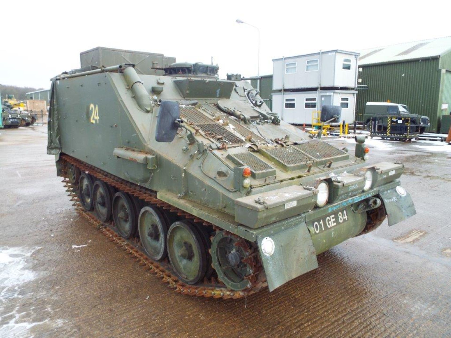 Dieselised CVRT FV105 Sultan Armoured Personnel Carrier with David Brown TN15e Gearbox