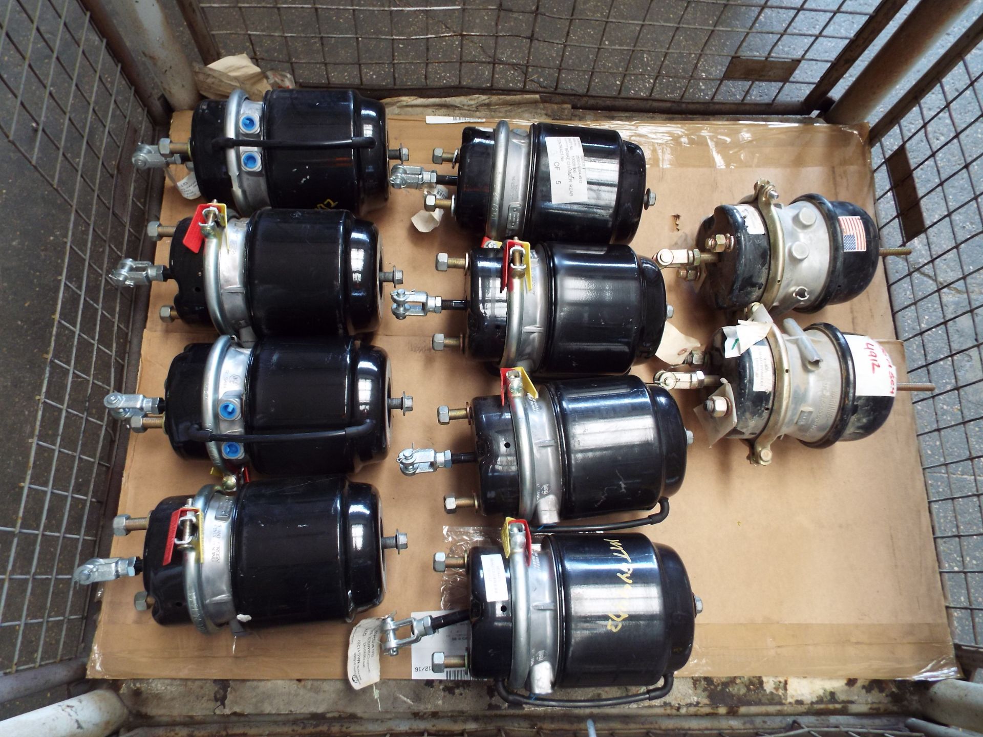 10 x Mixed Air Brake Chambers