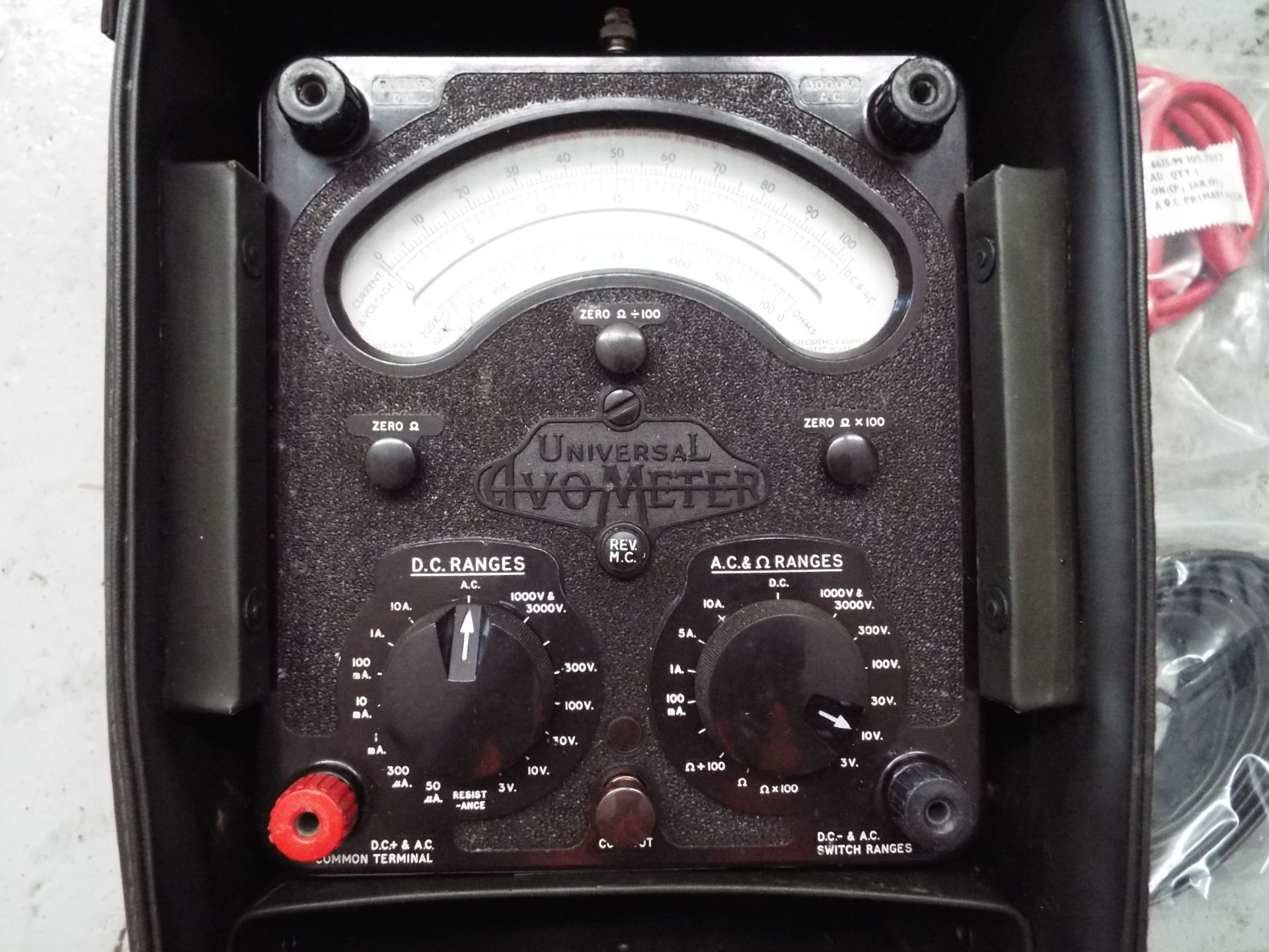 Universal Avometer No.1 Multi Range Test Set - Image 2 of 9