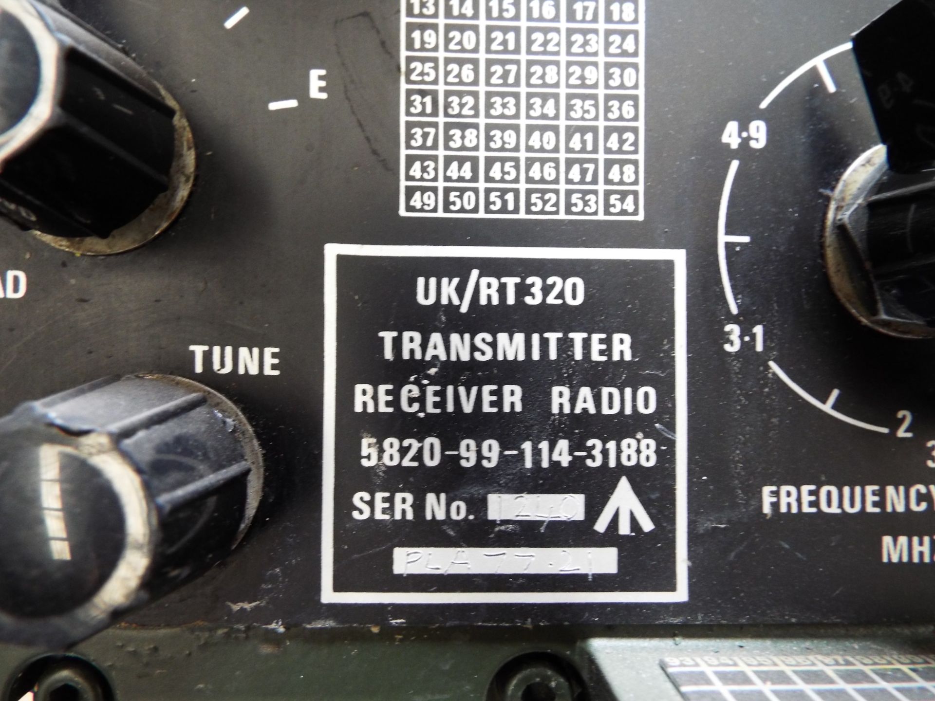 2 x Clansman RT- 320 Radio Transmitter Receivers - Image 5 of 5