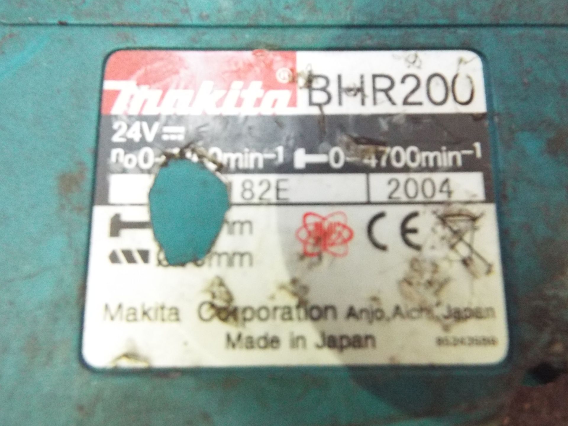 Makita BHR200 Hammer Drill with Battery and Charger - Bild 4 aus 7