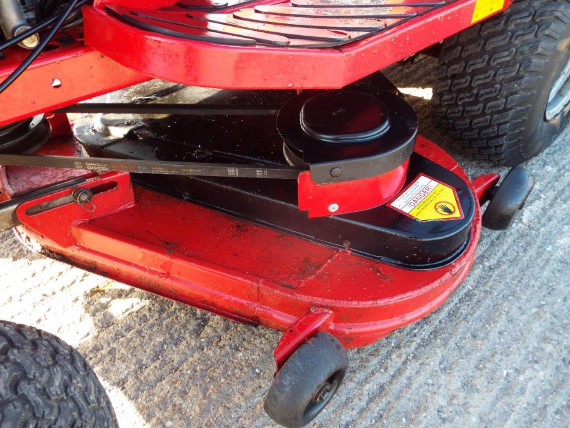 Countax C800H Ride On Mower with Rear Brush and Grass Collector - Image 10 of 20
