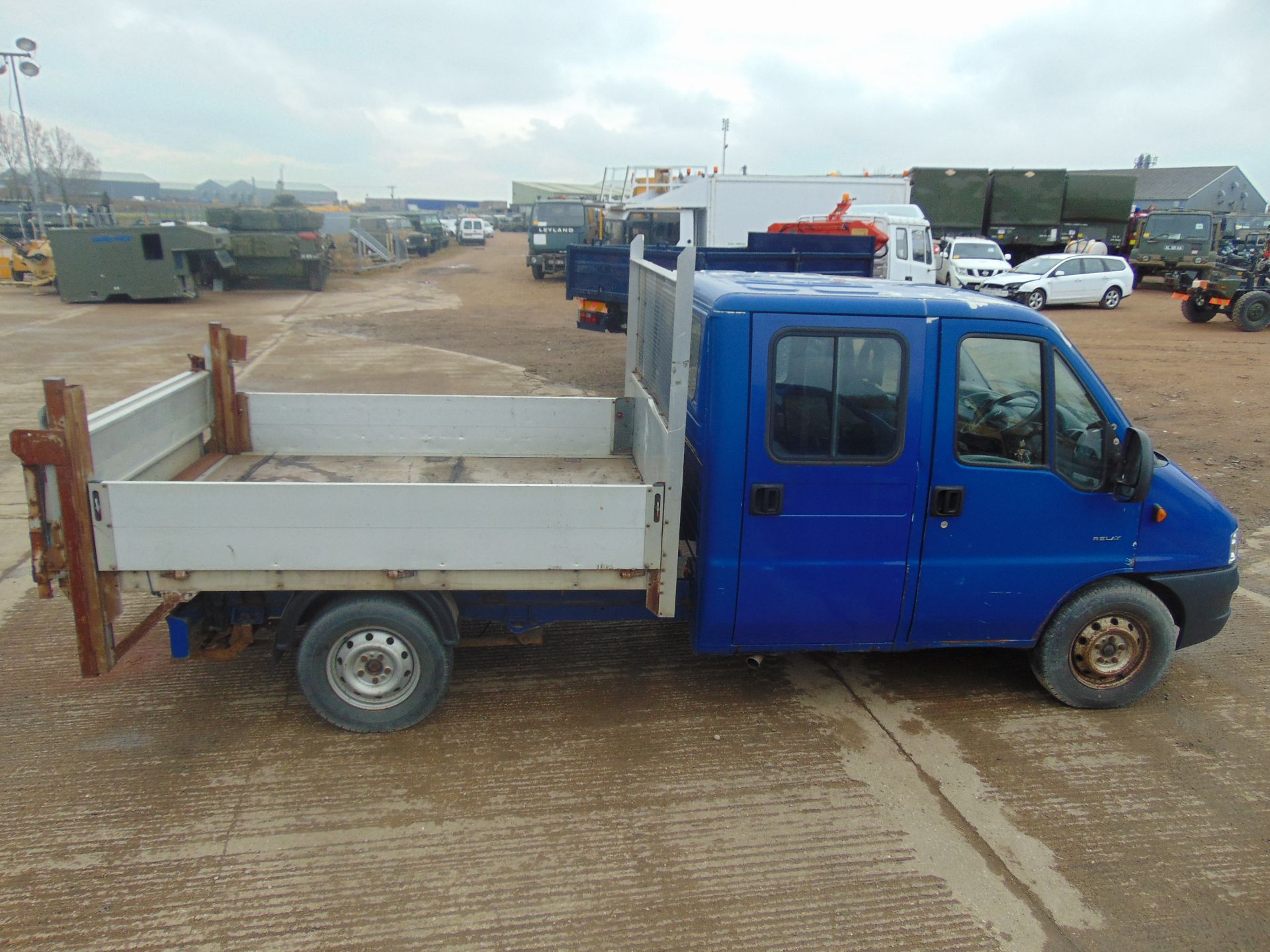 Citroen Relay 7 Seater Double Cab Dropside Pickupwith Tail Lift - Image 8 of 22