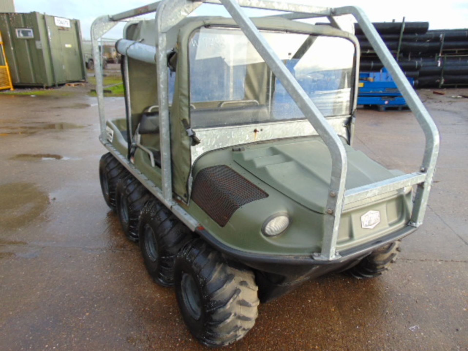 Argocat 8x8 Avenger Amphibious ATV with Canopy