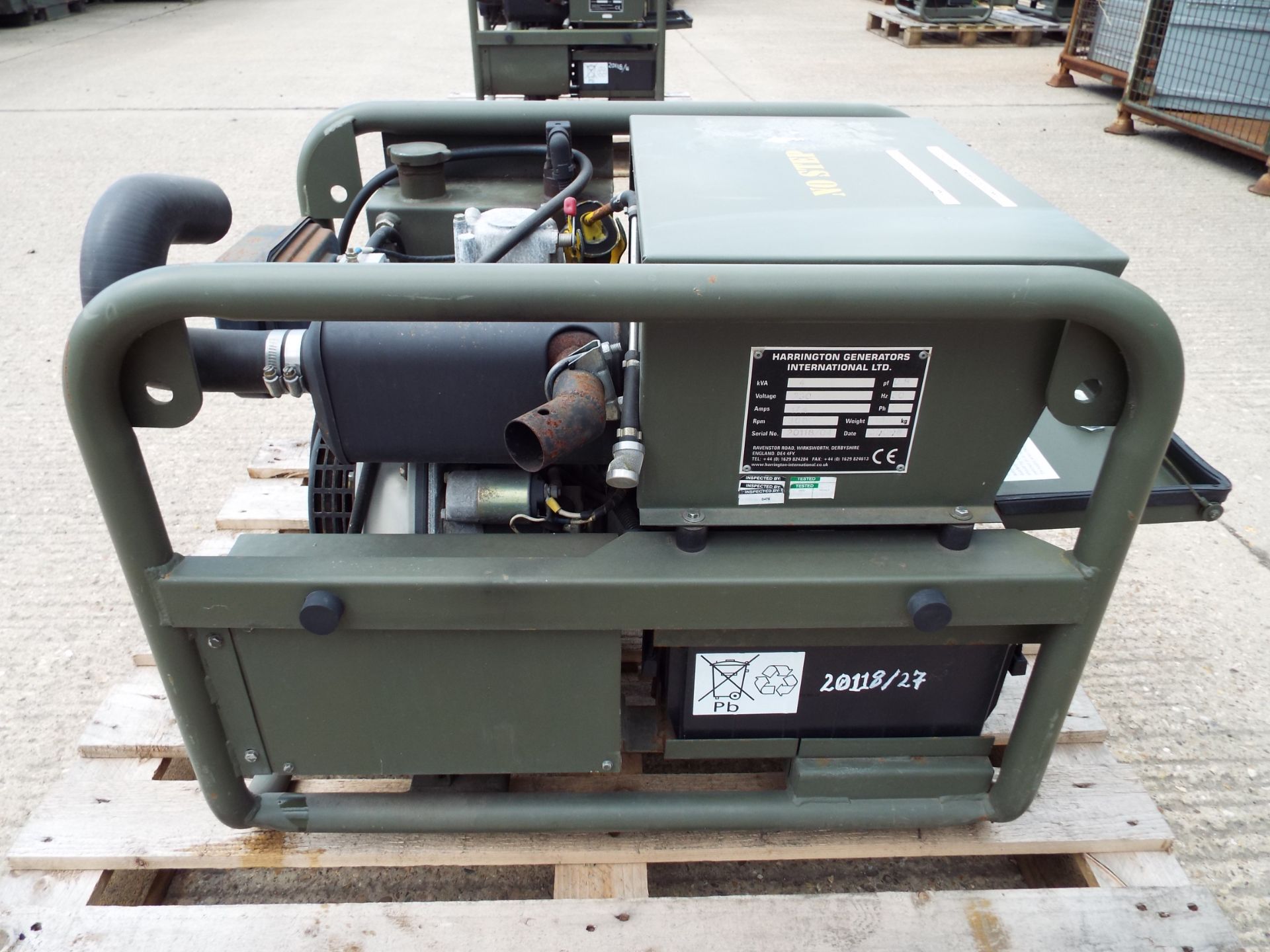 Harrington 4 kVA, 230V Diesel Generator - Image 5 of 10