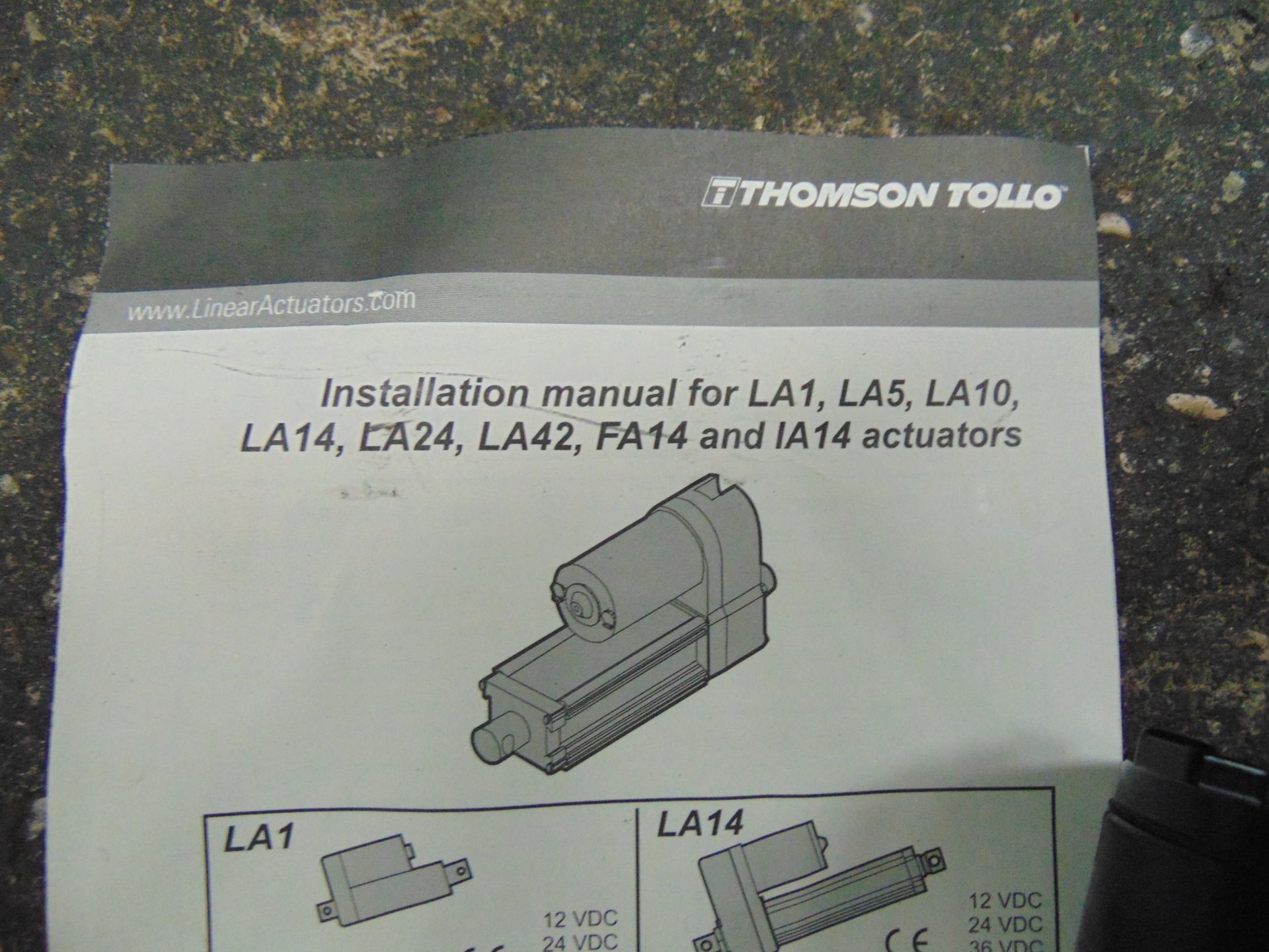 Thomson Tollo LA10 Linear Actuator - Image 4 of 4
