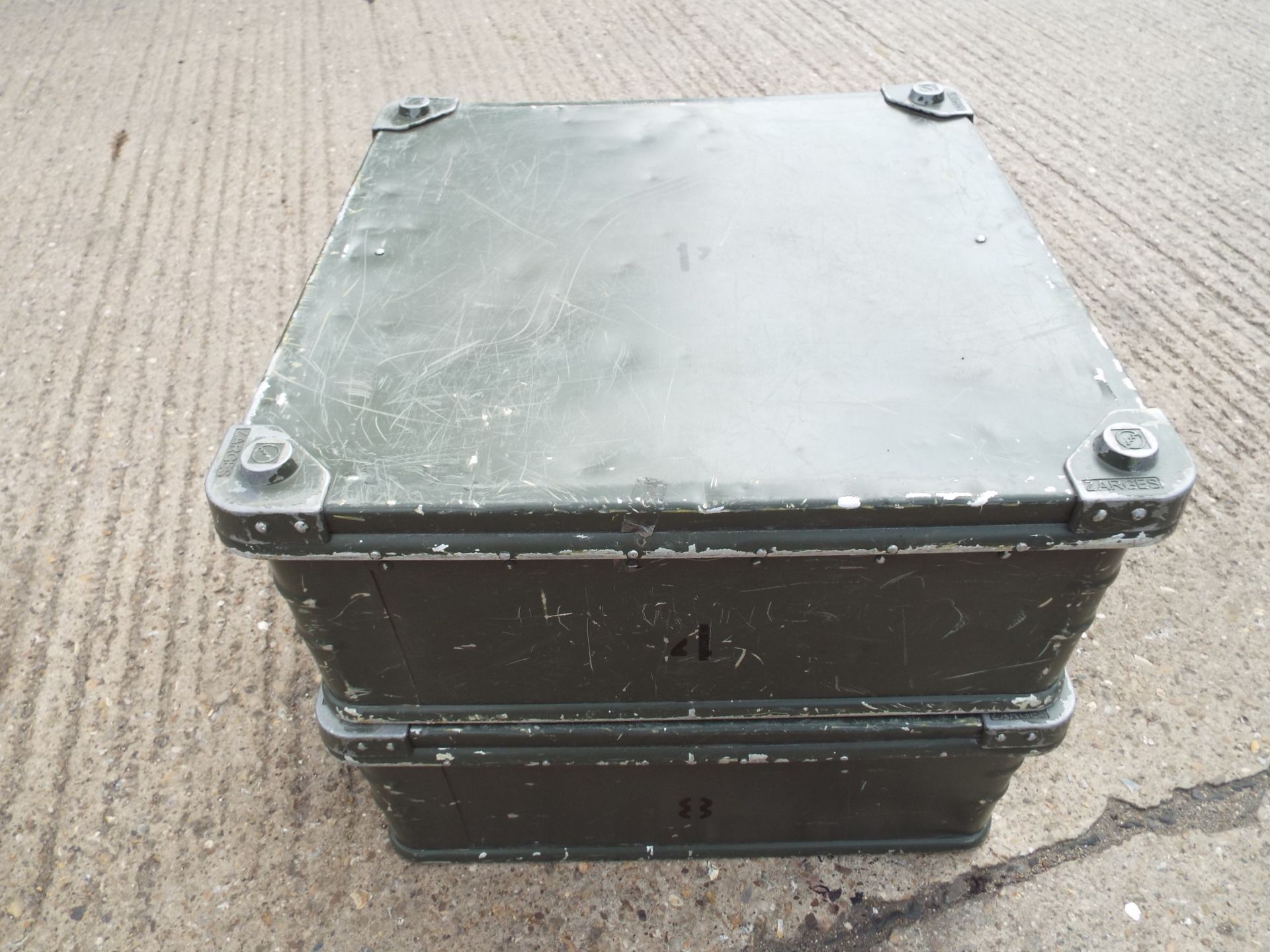 2 x Heavy Duty Zarges Aluminium Cases - Image 5 of 8