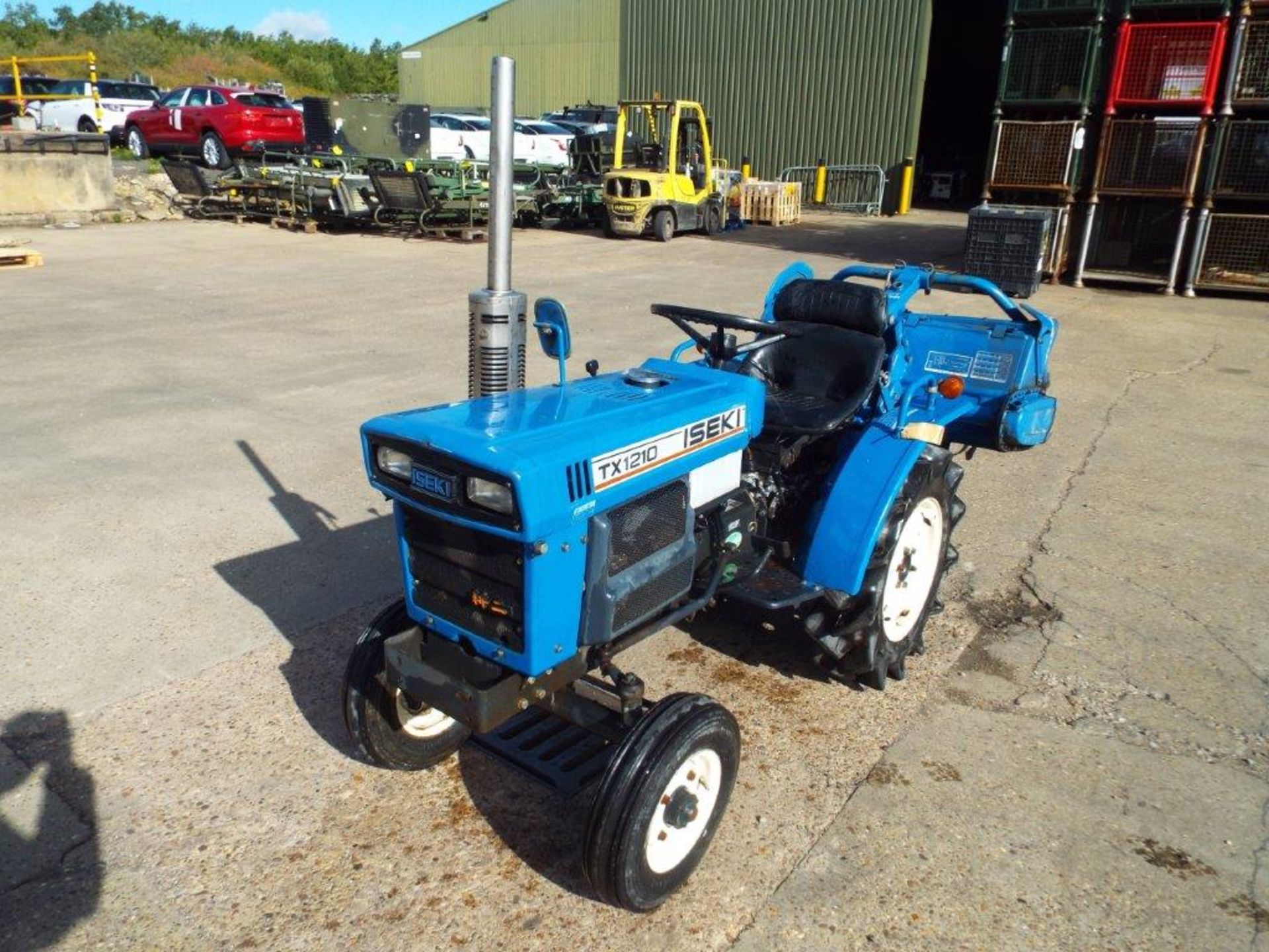 Iseki TX1210 Compact Tractor C/W Rotovator - Bild 3 aus 22