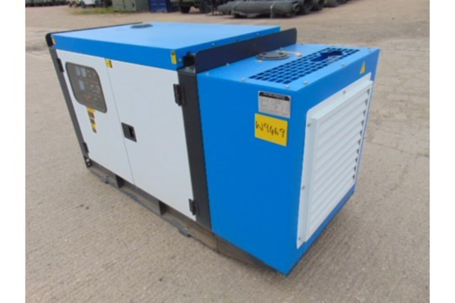 UNISSUED WITH TEST HOURS ONLY 70 KVA 3 Phase Silent Diesel Generator Set - Image 3 of 17