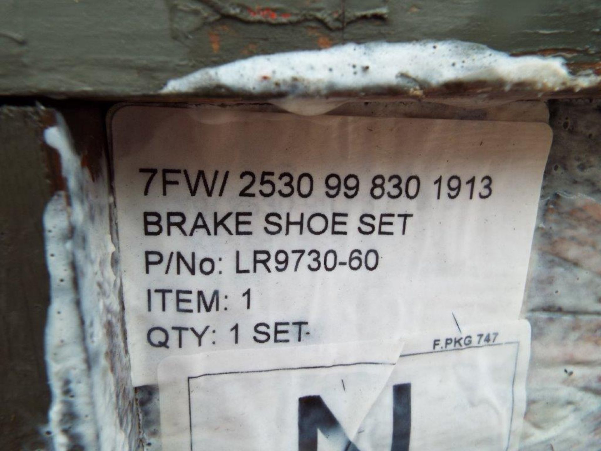 6 x Leyland DAF Brake Shoe Sets P/No LR9730-60 - Bild 6 aus 7