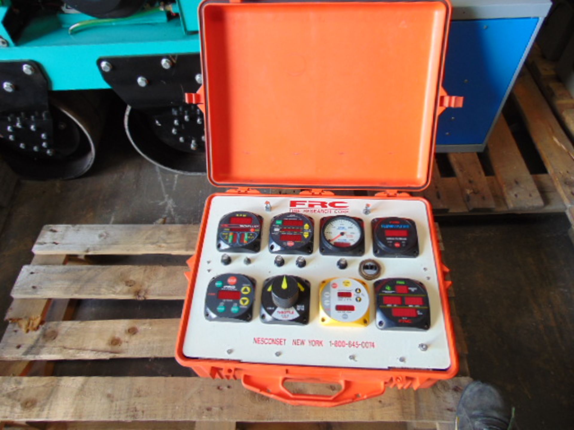 Fire Research Corp Control Gauge Unit in Peli Case - Image 2 of 12