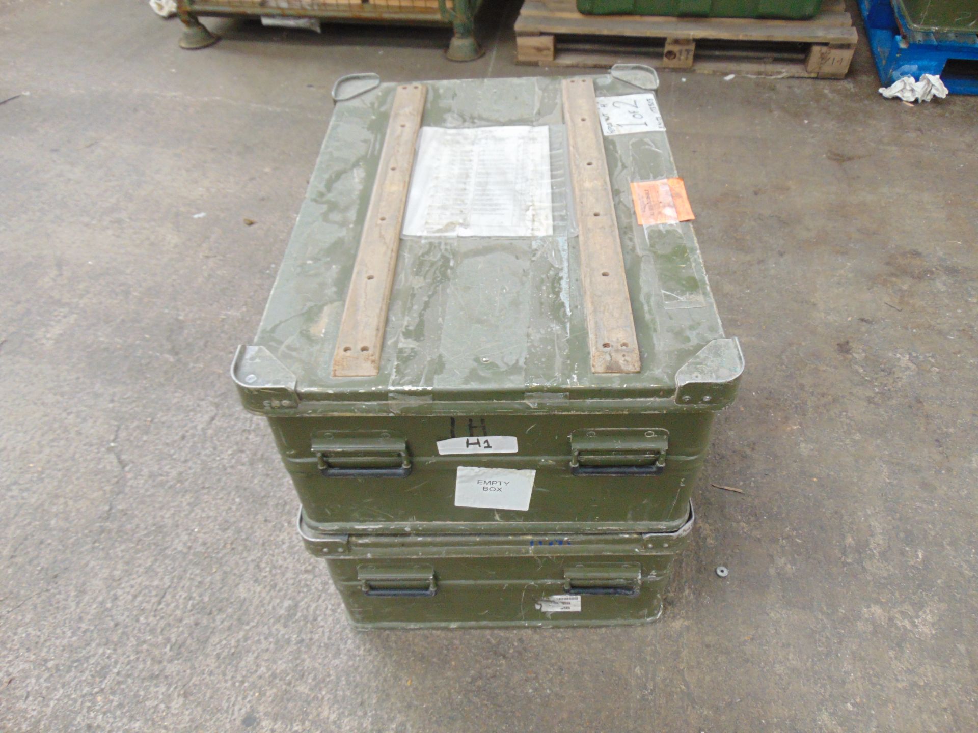 2 x Heavy Duty Zarges Aluminium Cases - Image 4 of 10