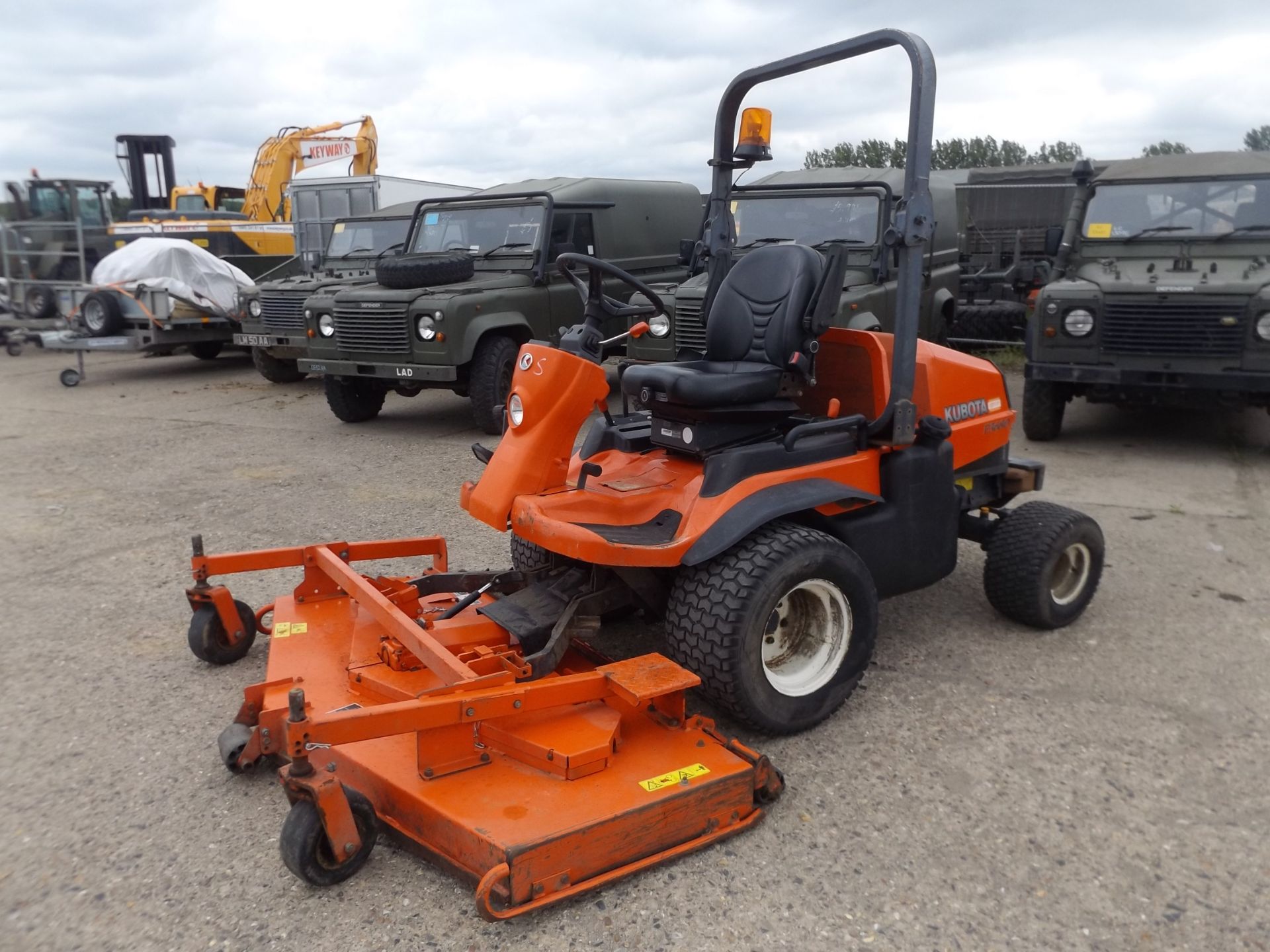 2009 Kubota F3680 4 x 4 Out Front Mower 36 HP Diesel