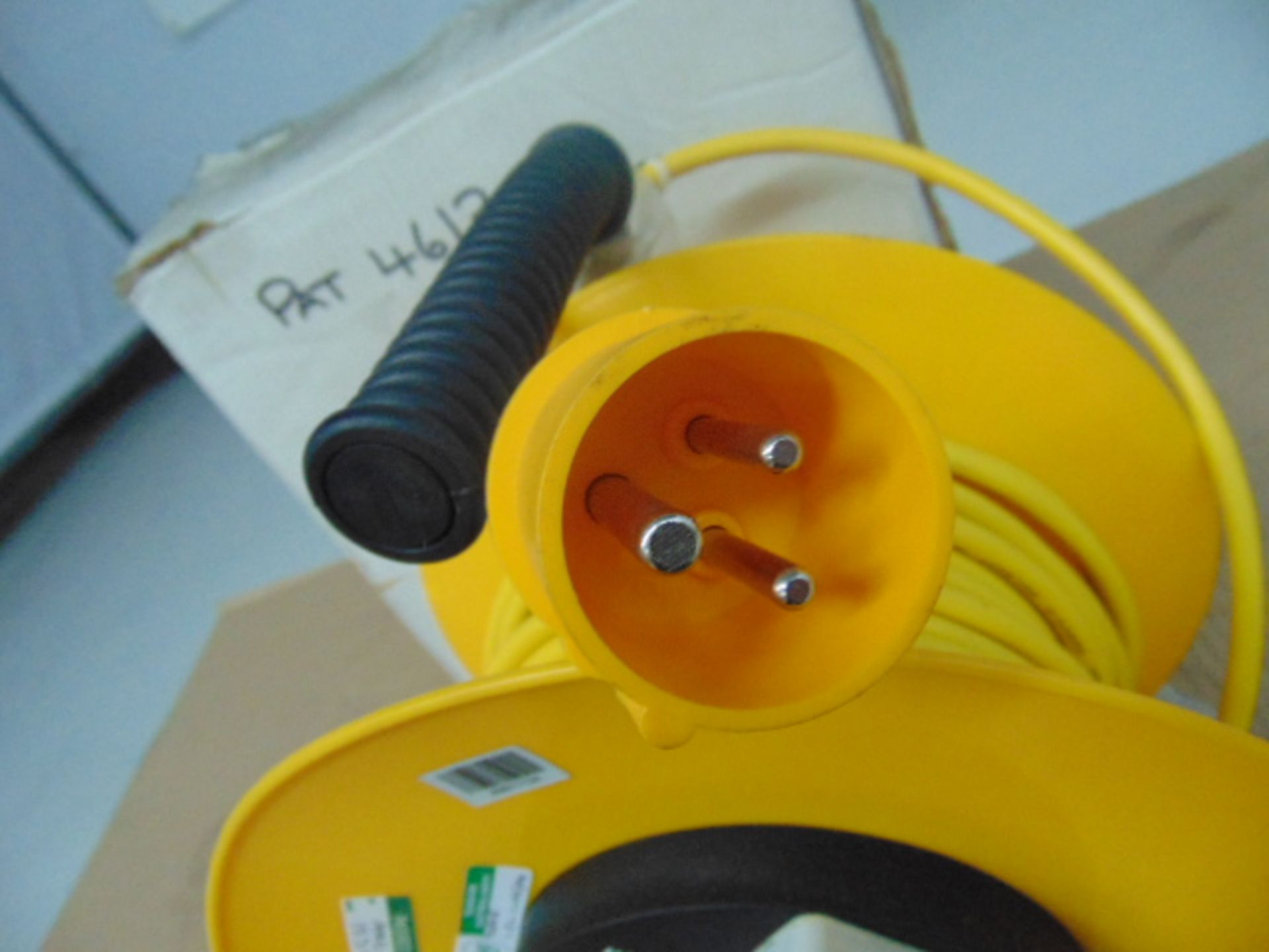 Unissued 110V 25m Extension Cable Reel - Bild 4 aus 8