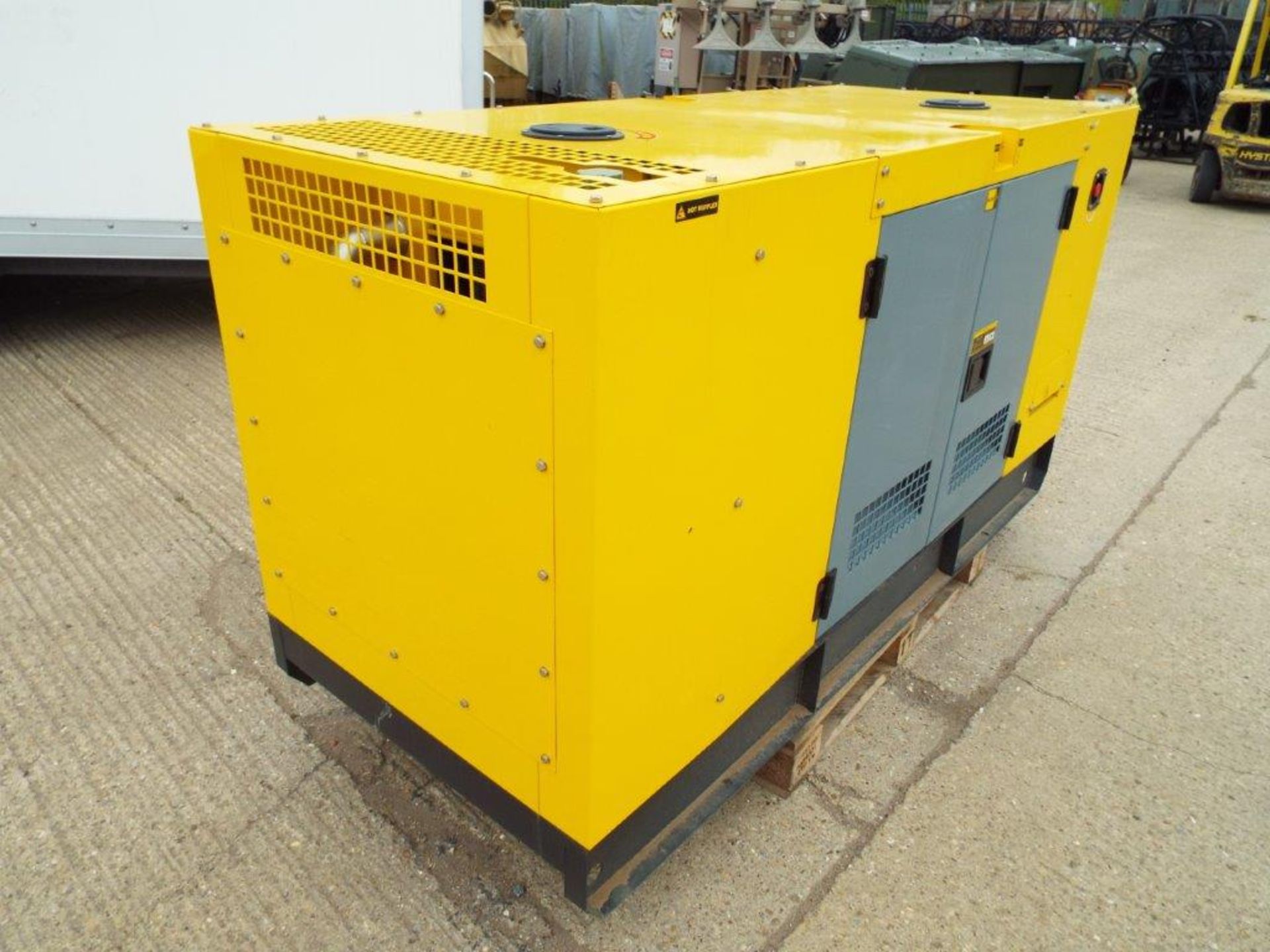 UNISSUED WITH TEST HOURS ONLY 60 KVA 3 Phase Silent Diesel Generator Set - Image 4 of 19