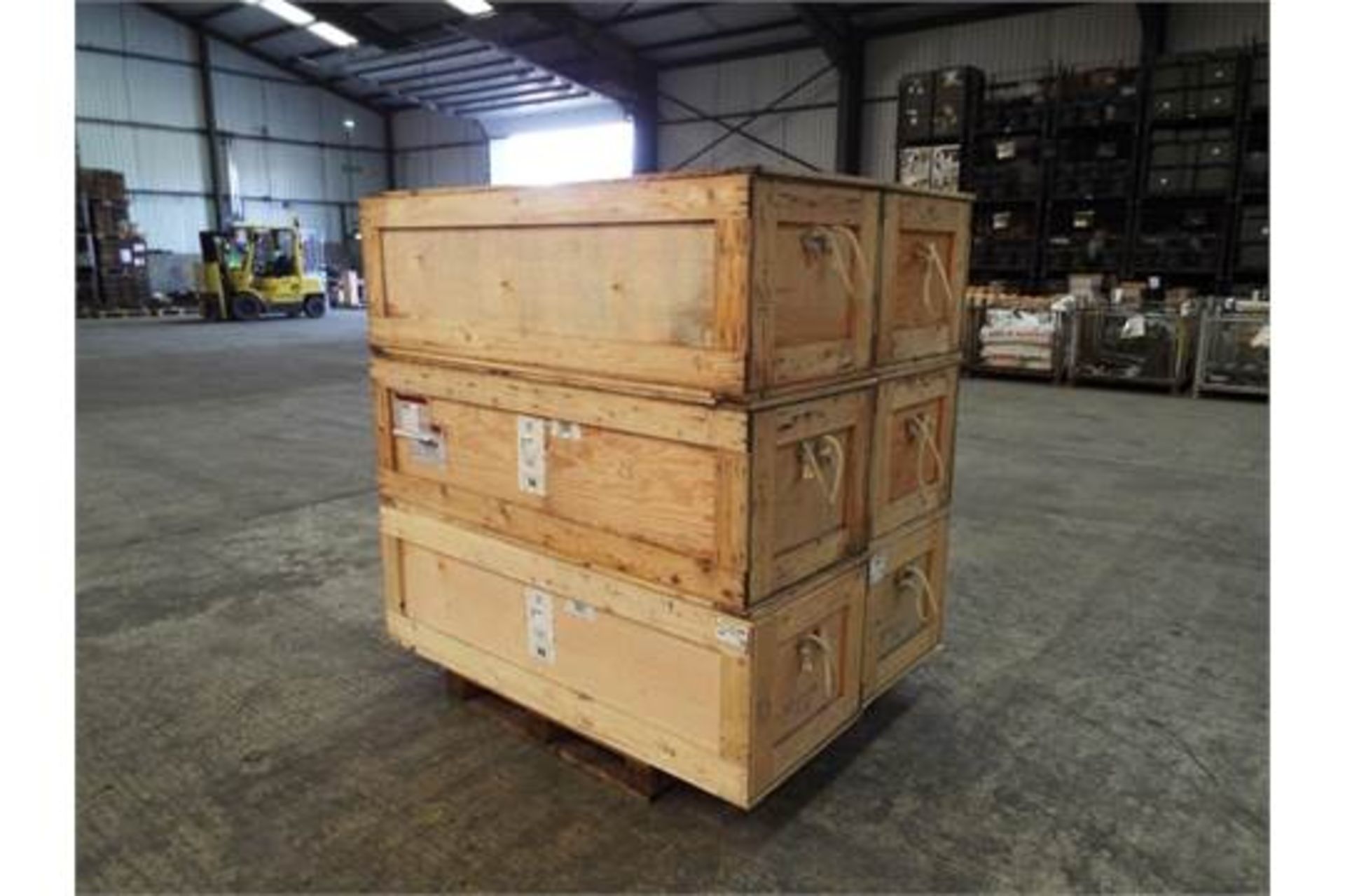 6 x Heavy Duty Packing/Shipping Crates - Bild 5 aus 6