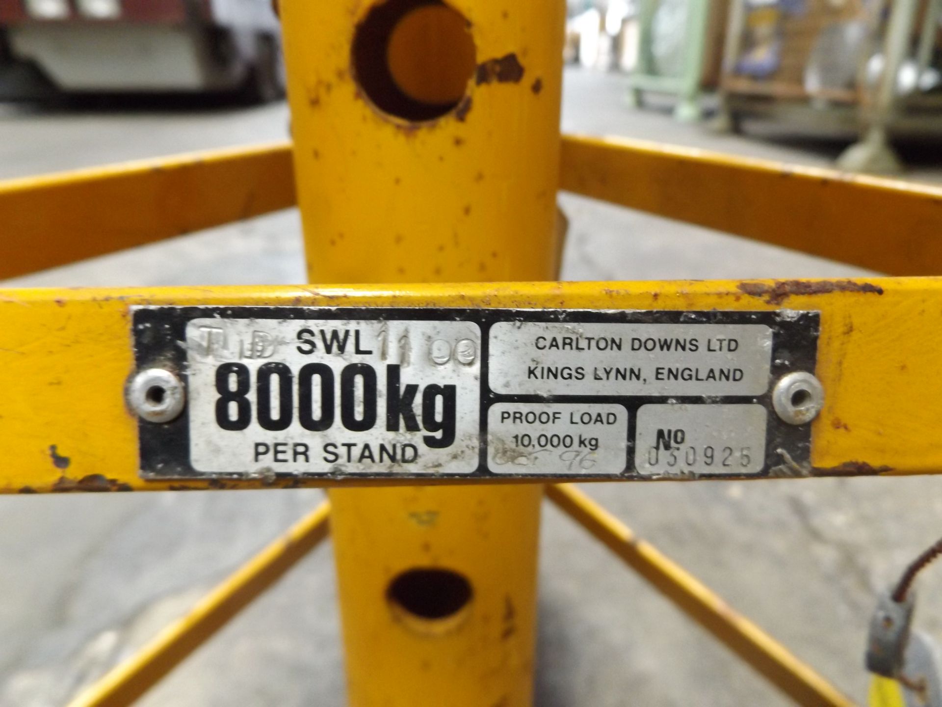 2 x Heavy Duty 8 Tonne Axle Stands - Image 6 of 6