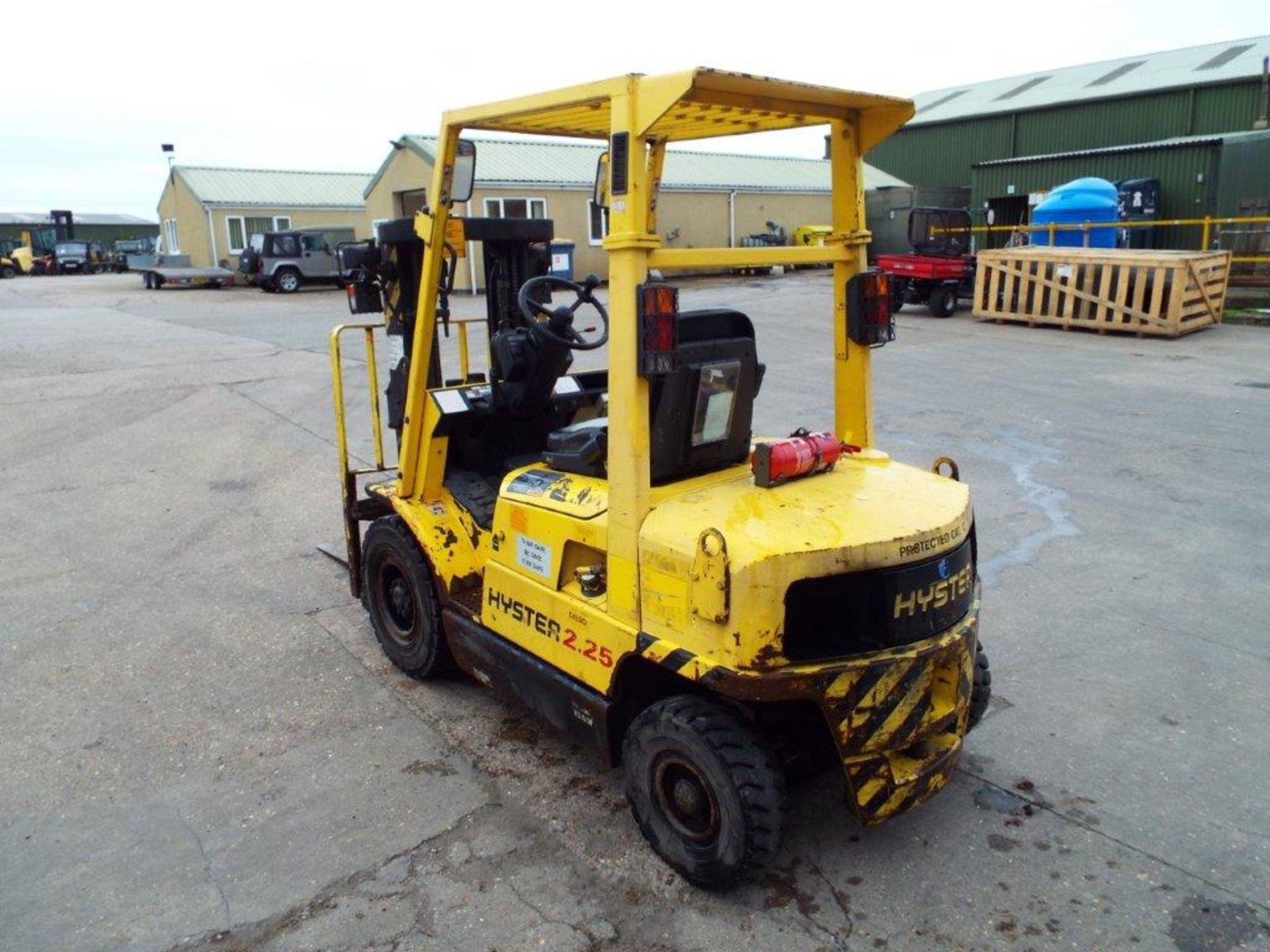 Hyster 2.25 Class C, Zone 2 Protected Diesel Container Forklift - Image 4 of 24