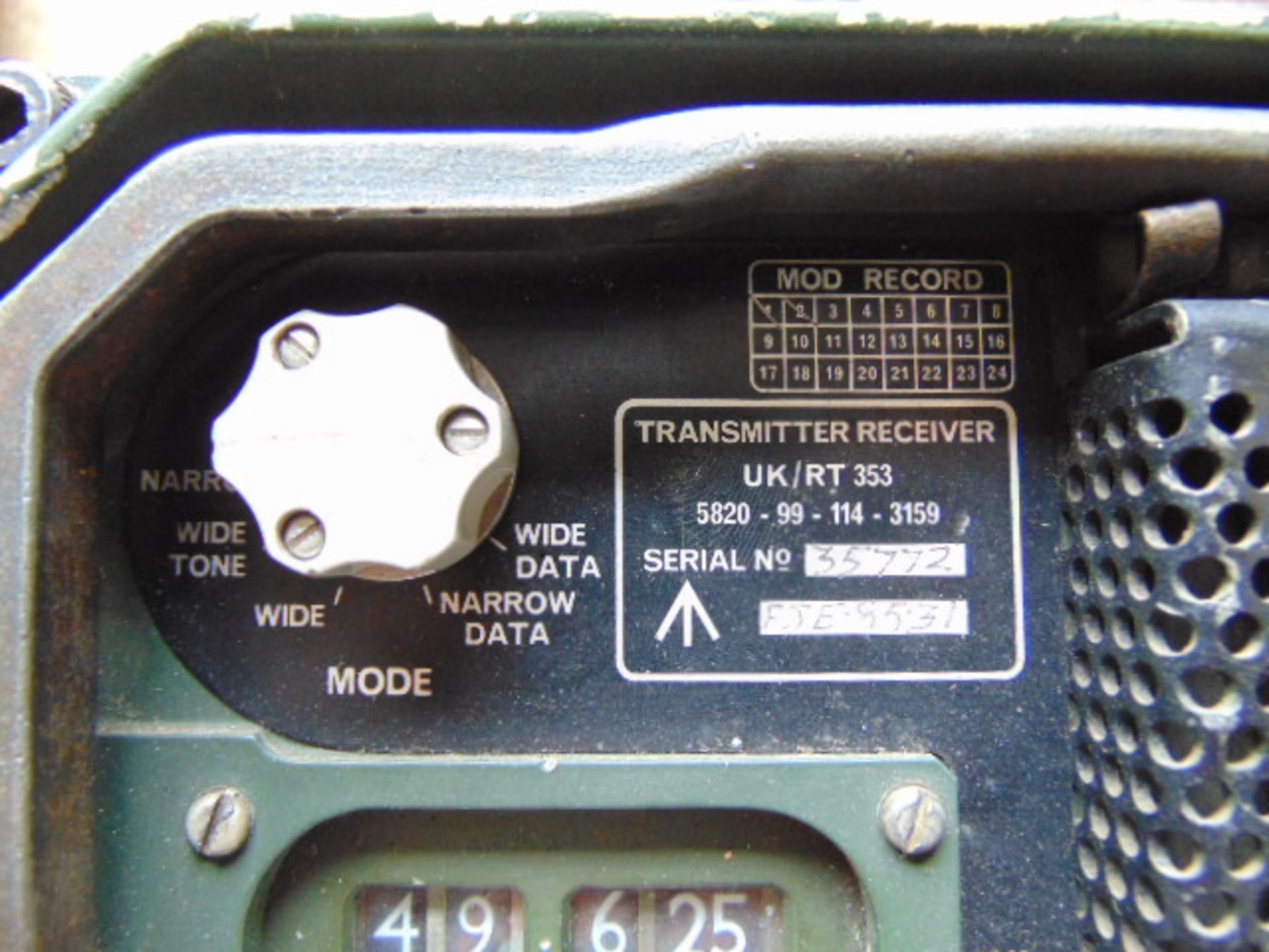 Clansman RT353 Transmitter Reciever - Bild 3 aus 8