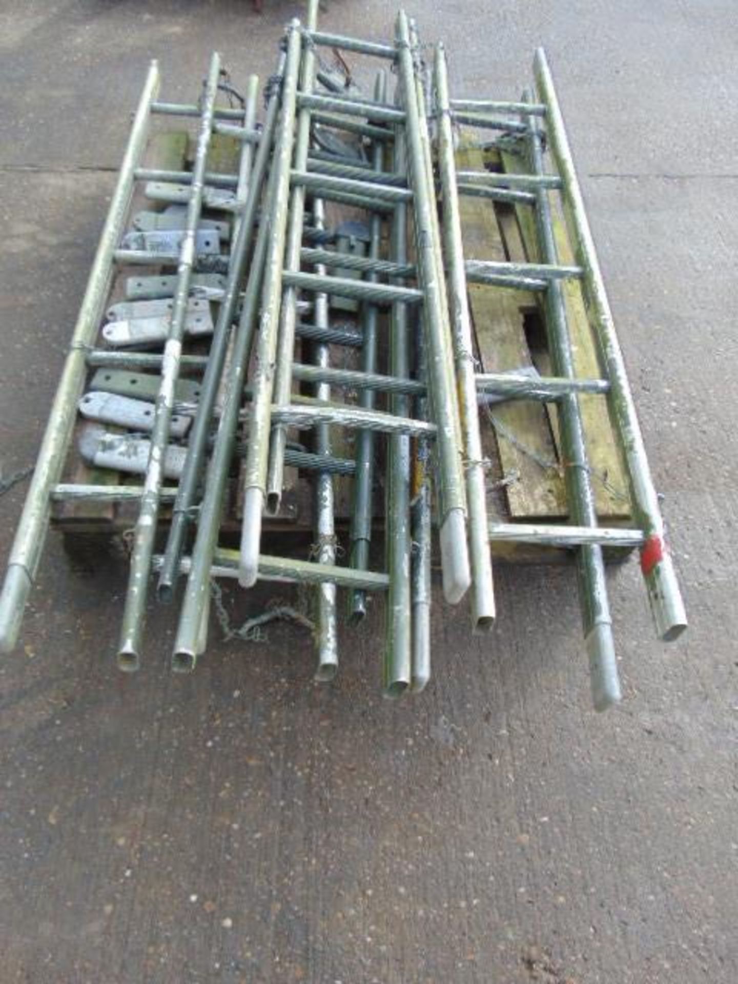 3 Pallets of Various Military Aluminium Scaling/Assault Ladder Sections - Image 5 of 10