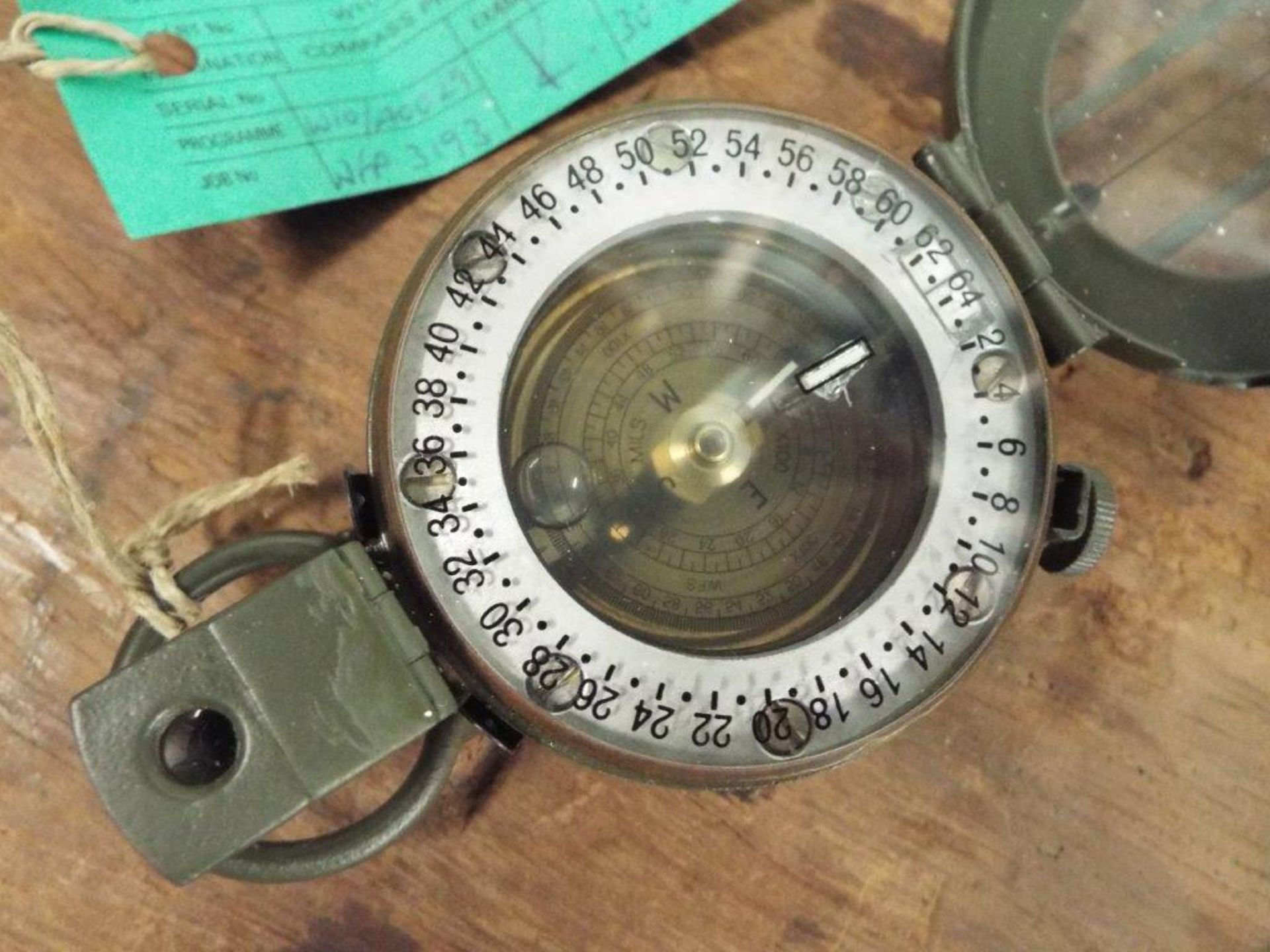 Genuine British Army Stanley Prismatic Marching Compass - Image 2 of 5