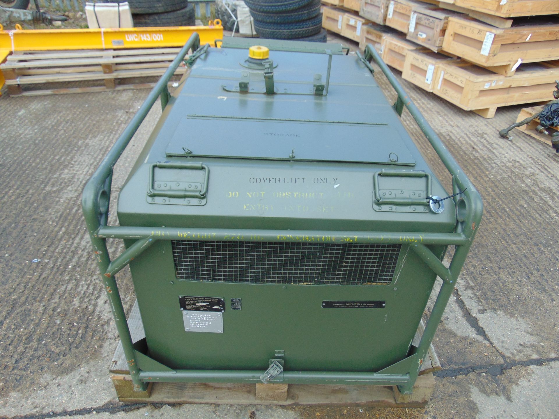 Lister Petter Air Log 4169 A 5.6 KVA Diesel Generator - Bild 6 aus 17