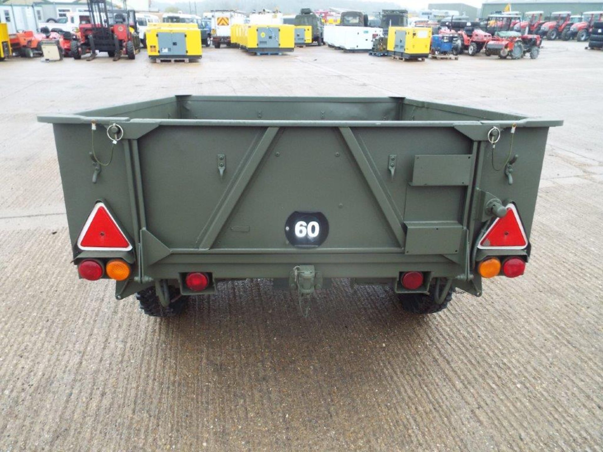 Ex Reserve Sankey 3/4 ton Widetrack Trailer - Image 6 of 17