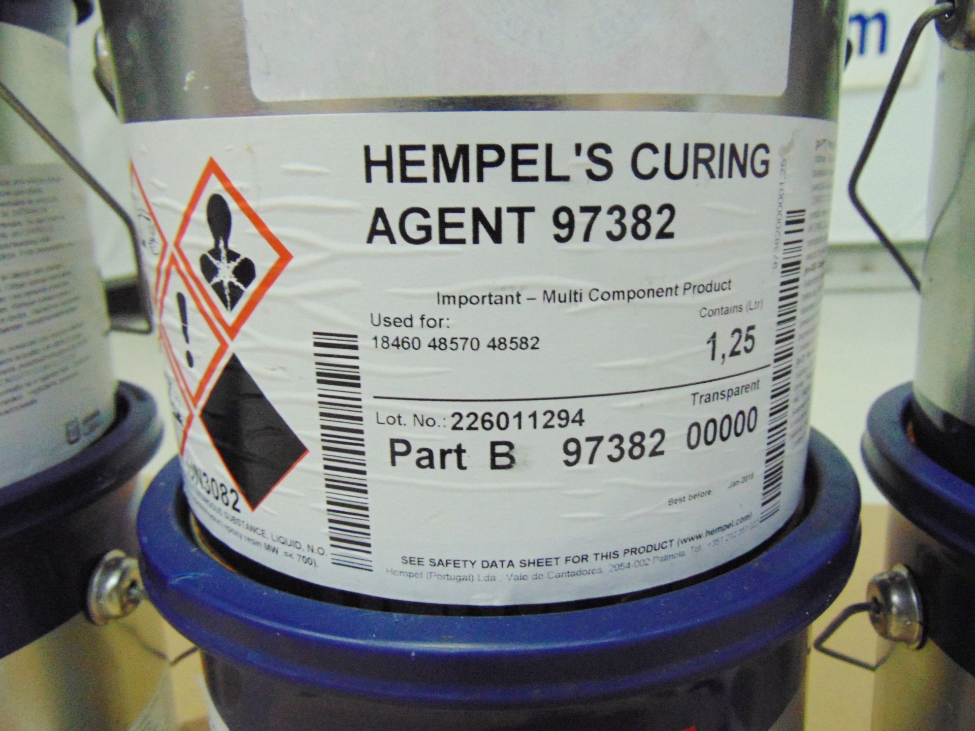 3 x Unissued 5L 2 Pack Tins of Hempel Hemudur 48582 Epoxy - Image 5 of 5