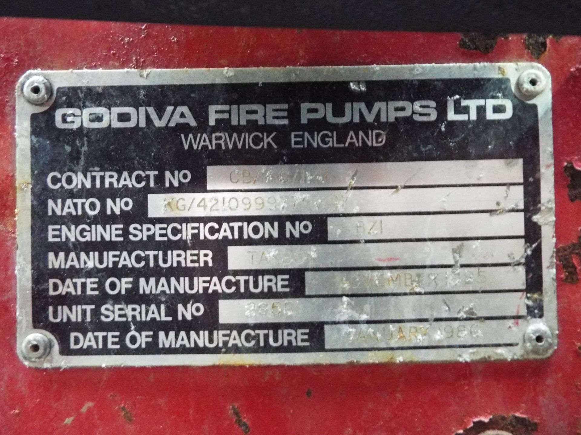 Heavy Duty Godiva Water Pump - Image 8 of 8