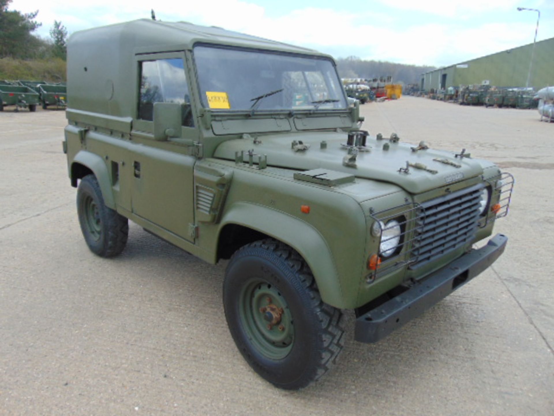 Military Specification Land Rover Wolf 90 Hard Top