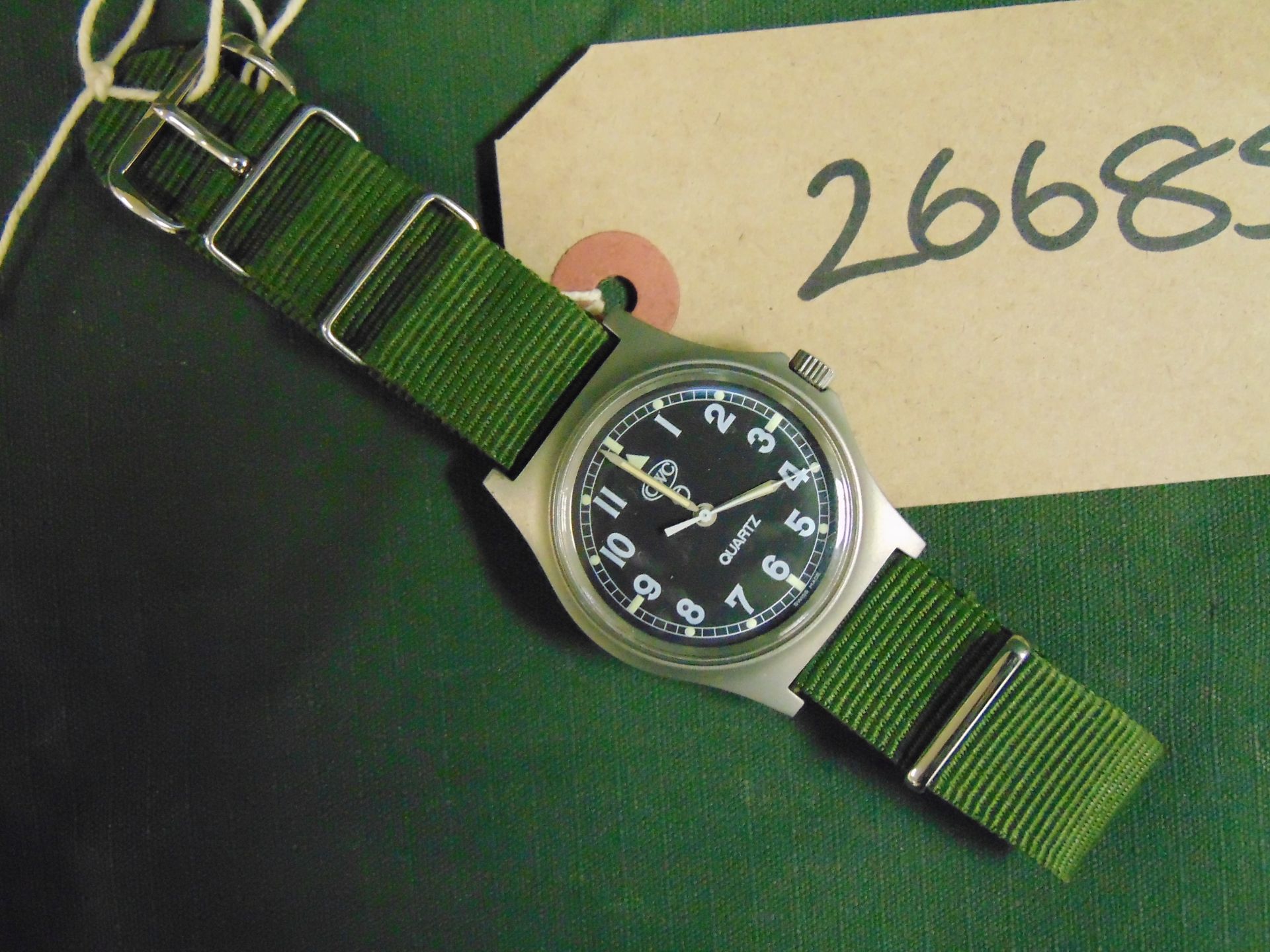 Very Rare Unissued CWC Quartz 0552 Marines/Navy Issue Watch Date 1990 Gulf War