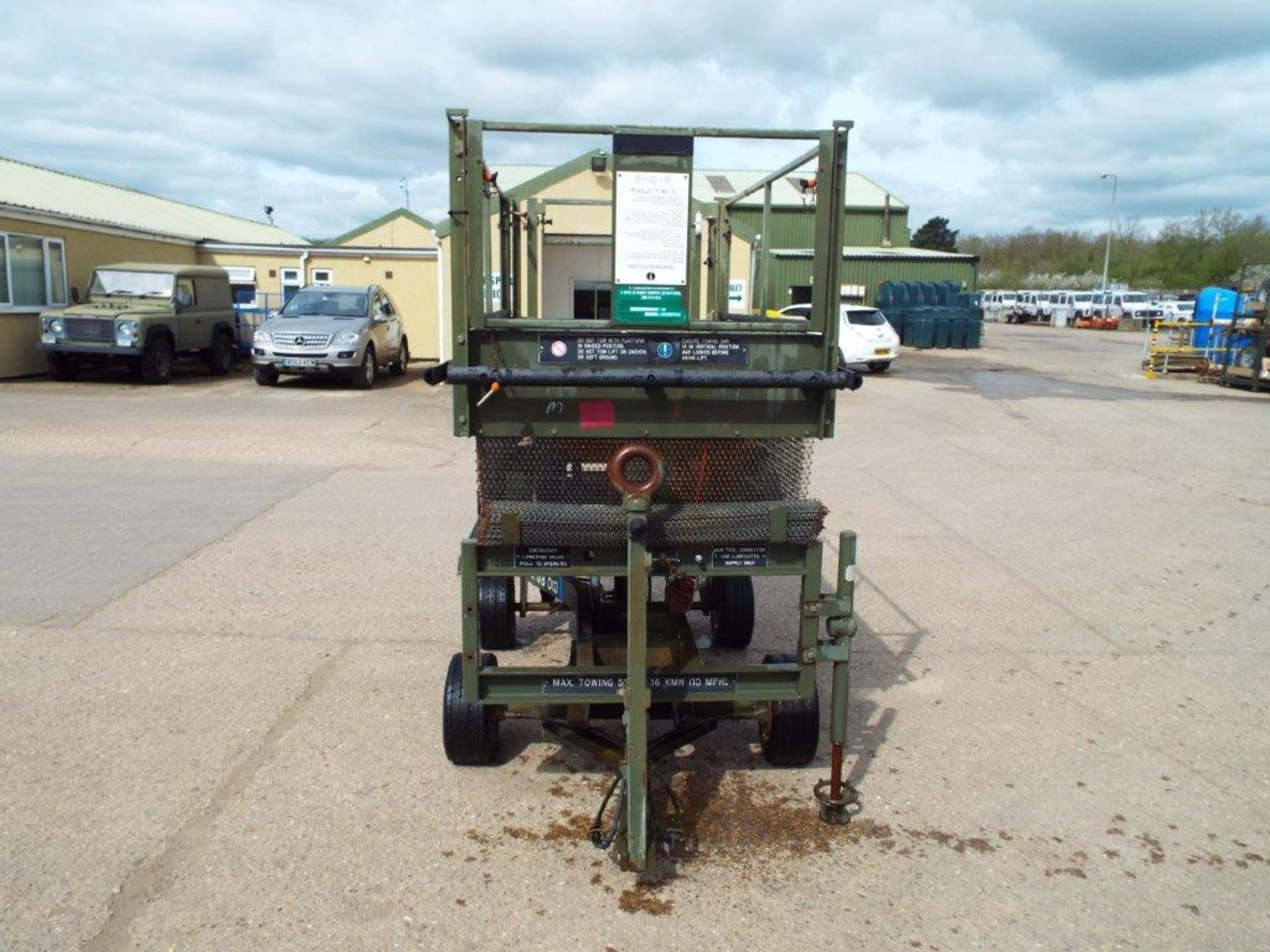 UK Lift 4m Mobile Hydraulic Work Platform - Image 8 of 18