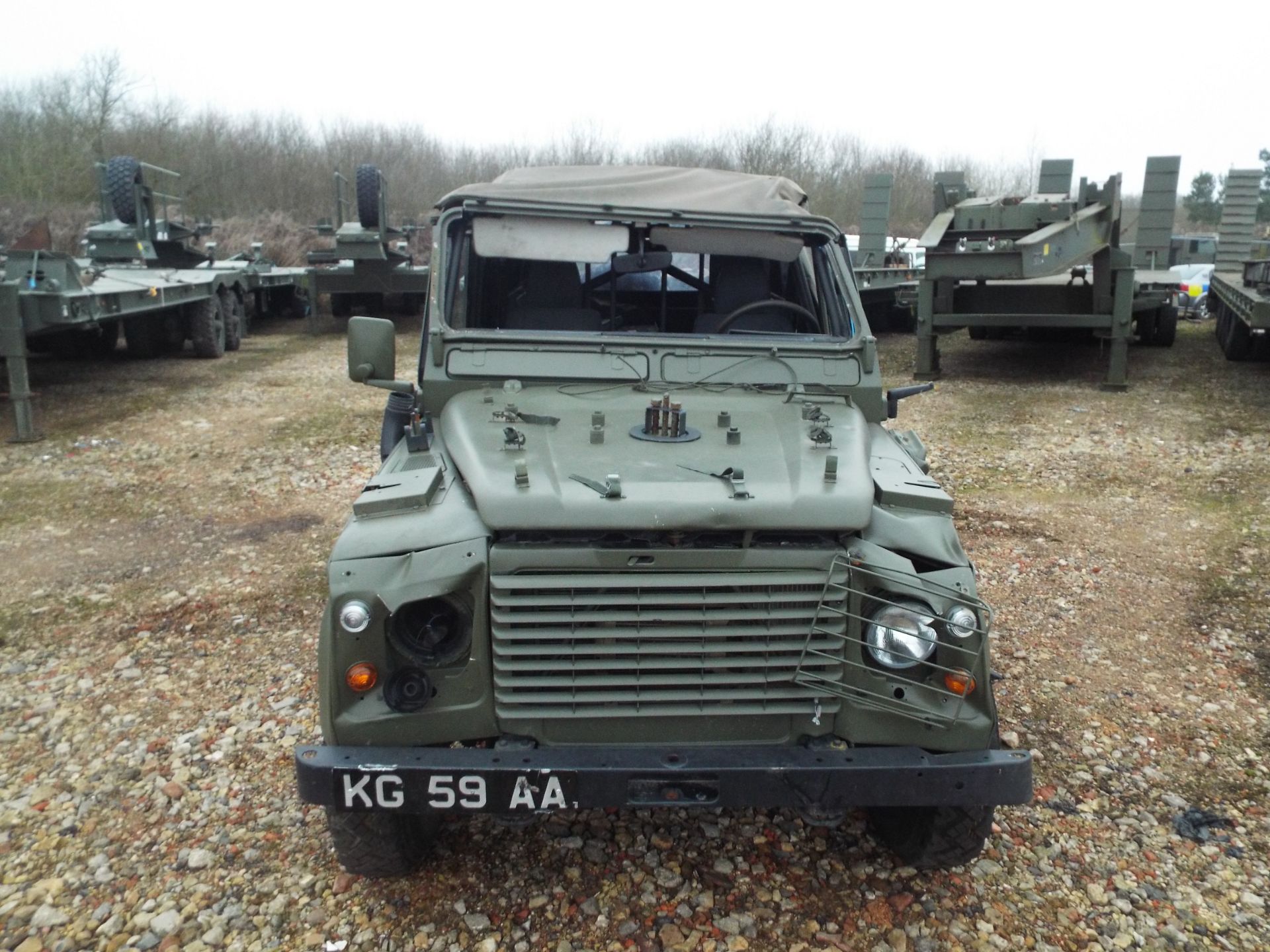 Military Specification LHD Land Rover Wolf 110 Soft Top - Image 2 of 23