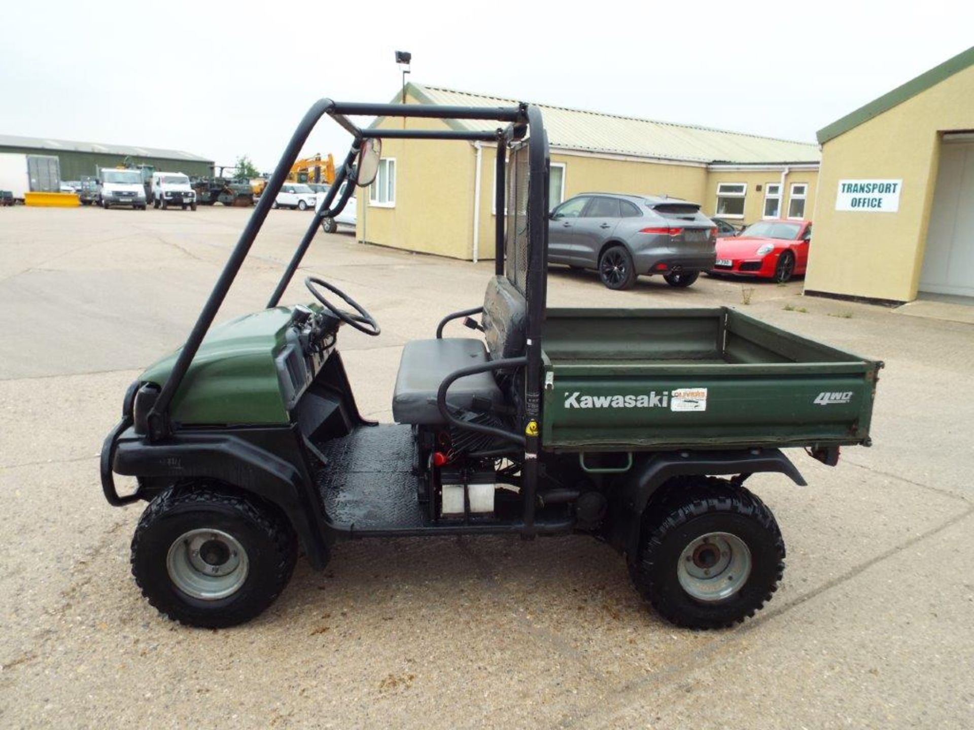 Kawasaki Diesel Mule 4WD Utility ATV - Image 4 of 22