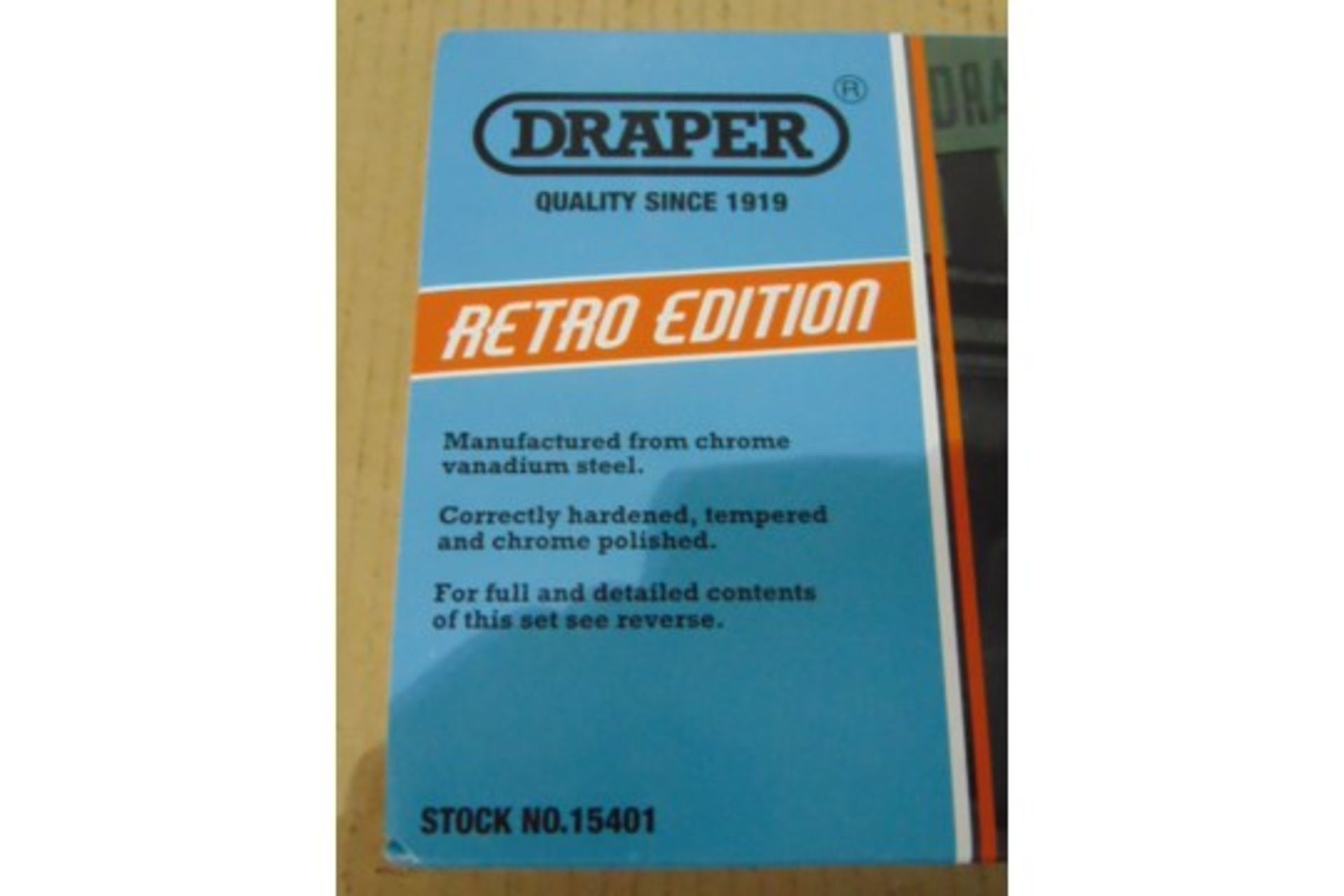 Draper Retro Edition 25pc 1/2" Metric Socket Set - Image 8 of 9