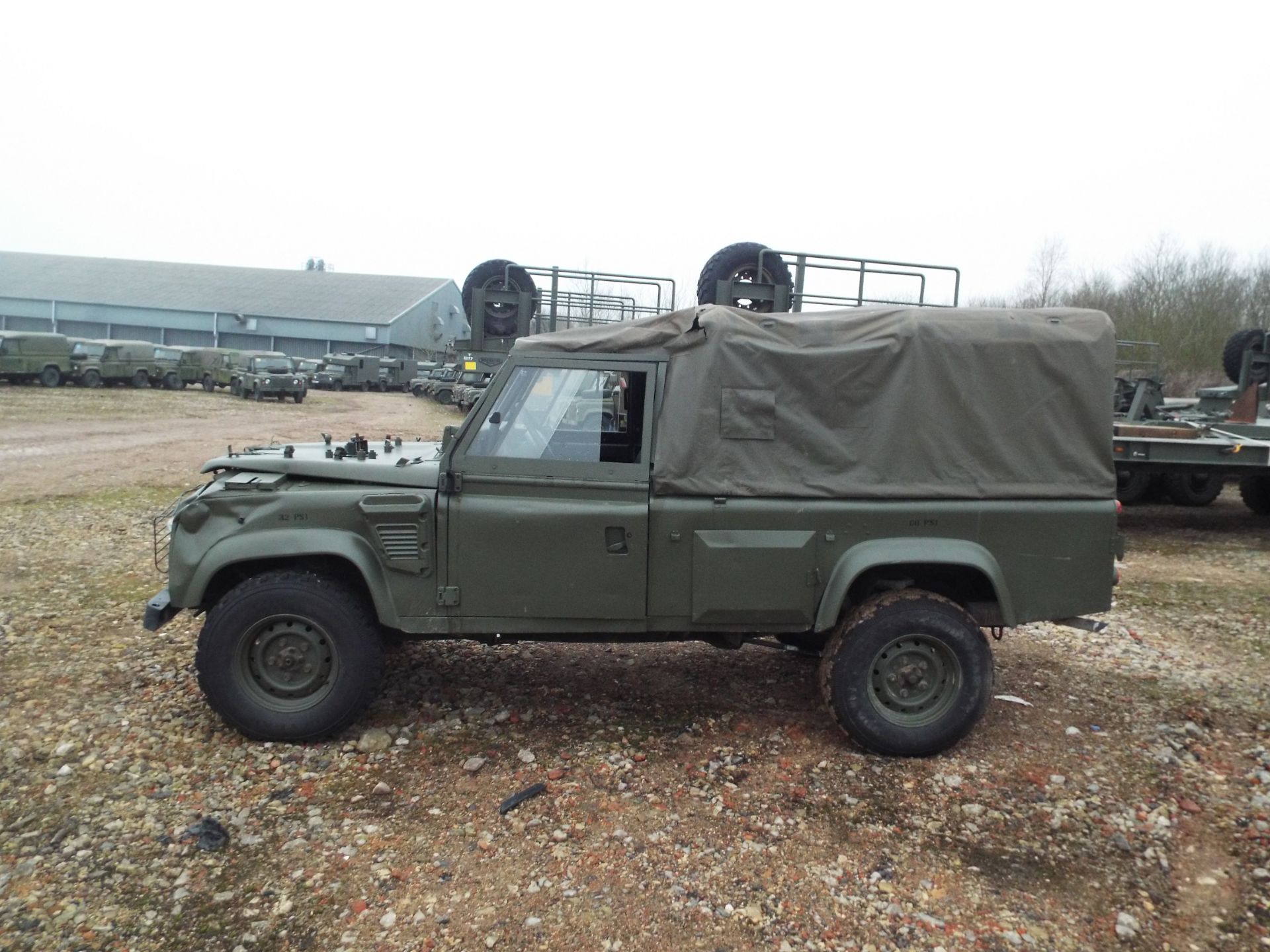 Military Specification LHD Land Rover Wolf 110 Soft Top - Image 4 of 23