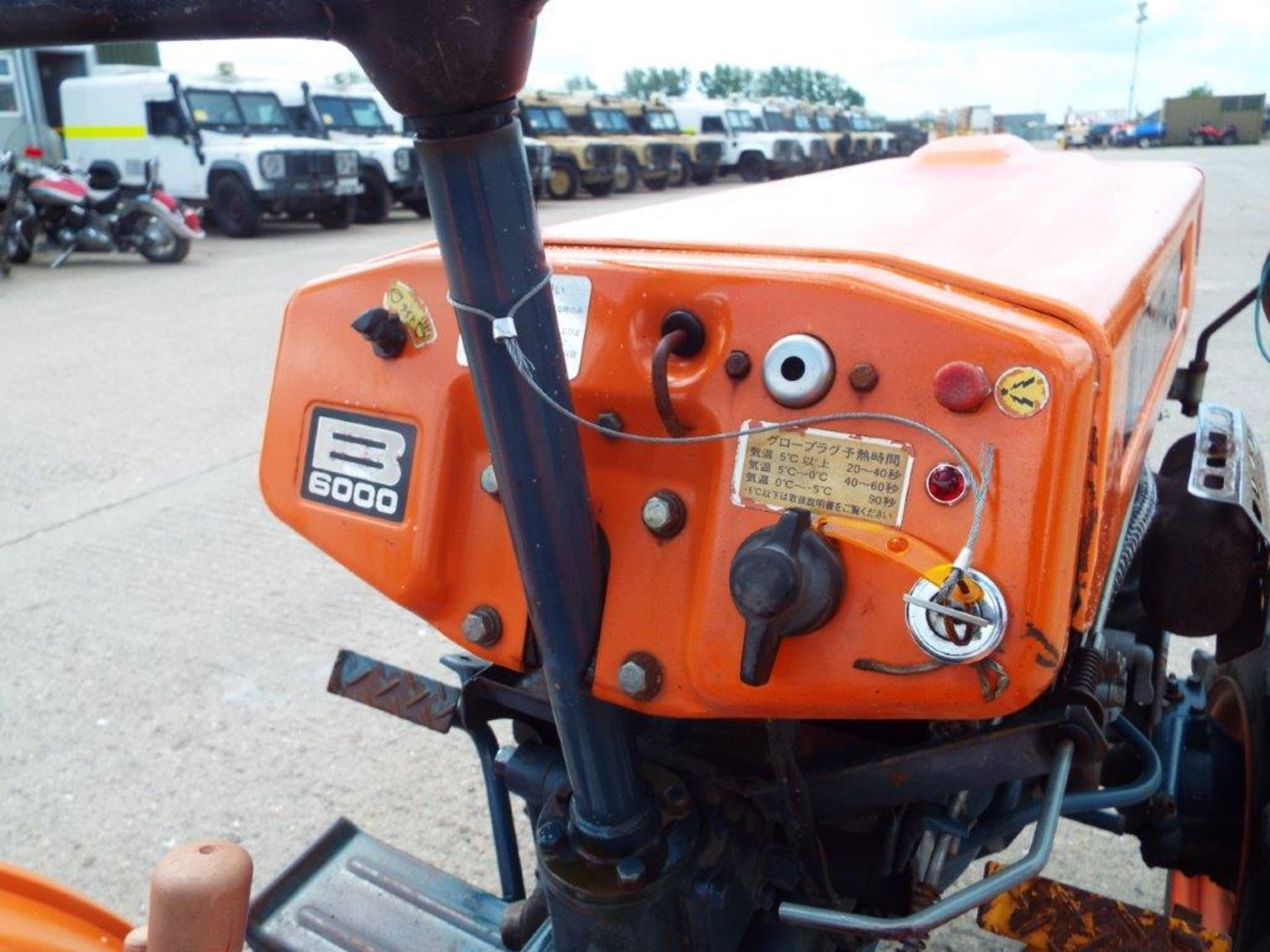 Kubota D6000 4WD Compact Tractor C/W Rotovator - Image 13 of 19