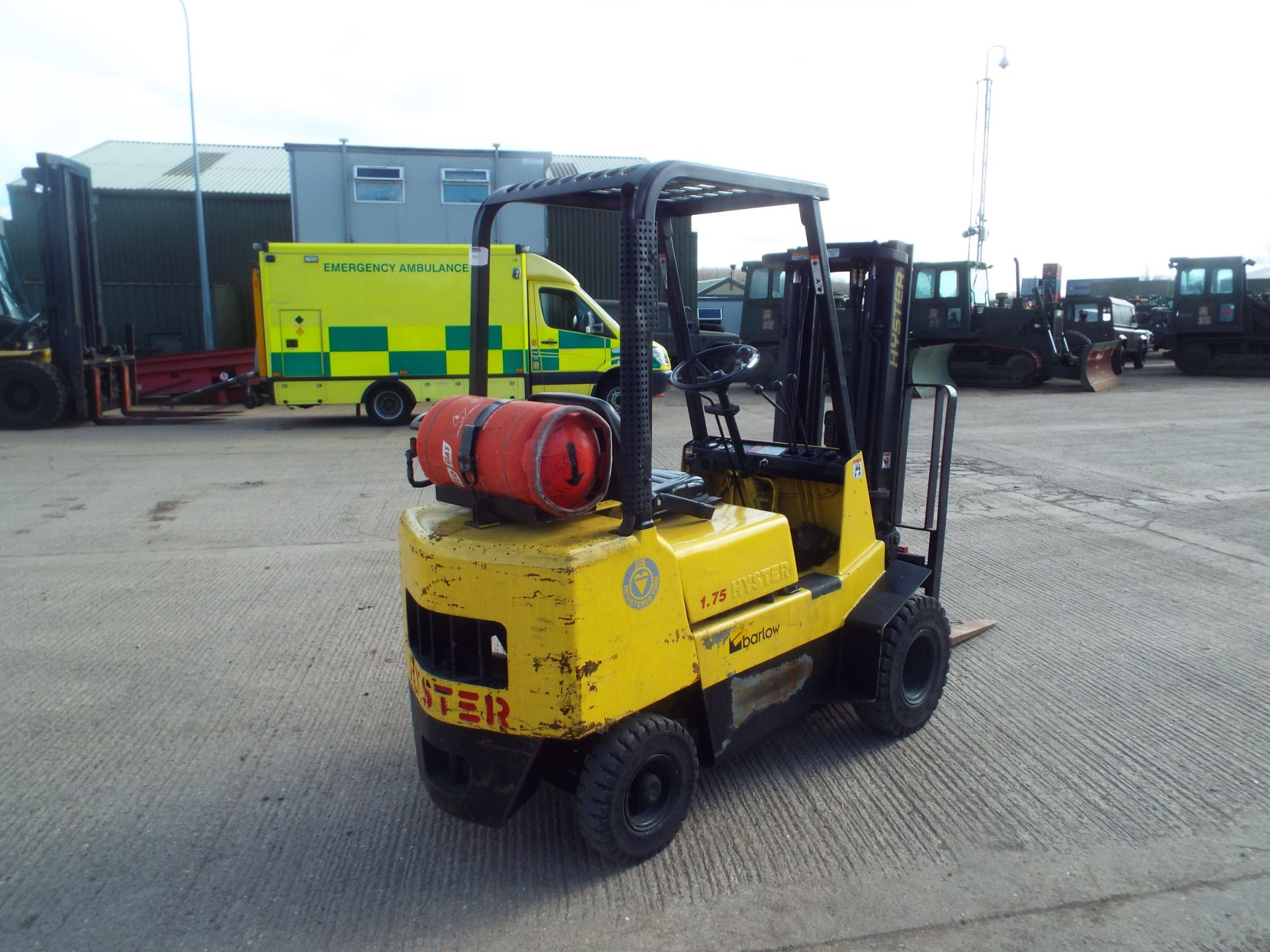 Hyster H1.75XL Counter Balance LPG Container Forklift - Image 7 of 20